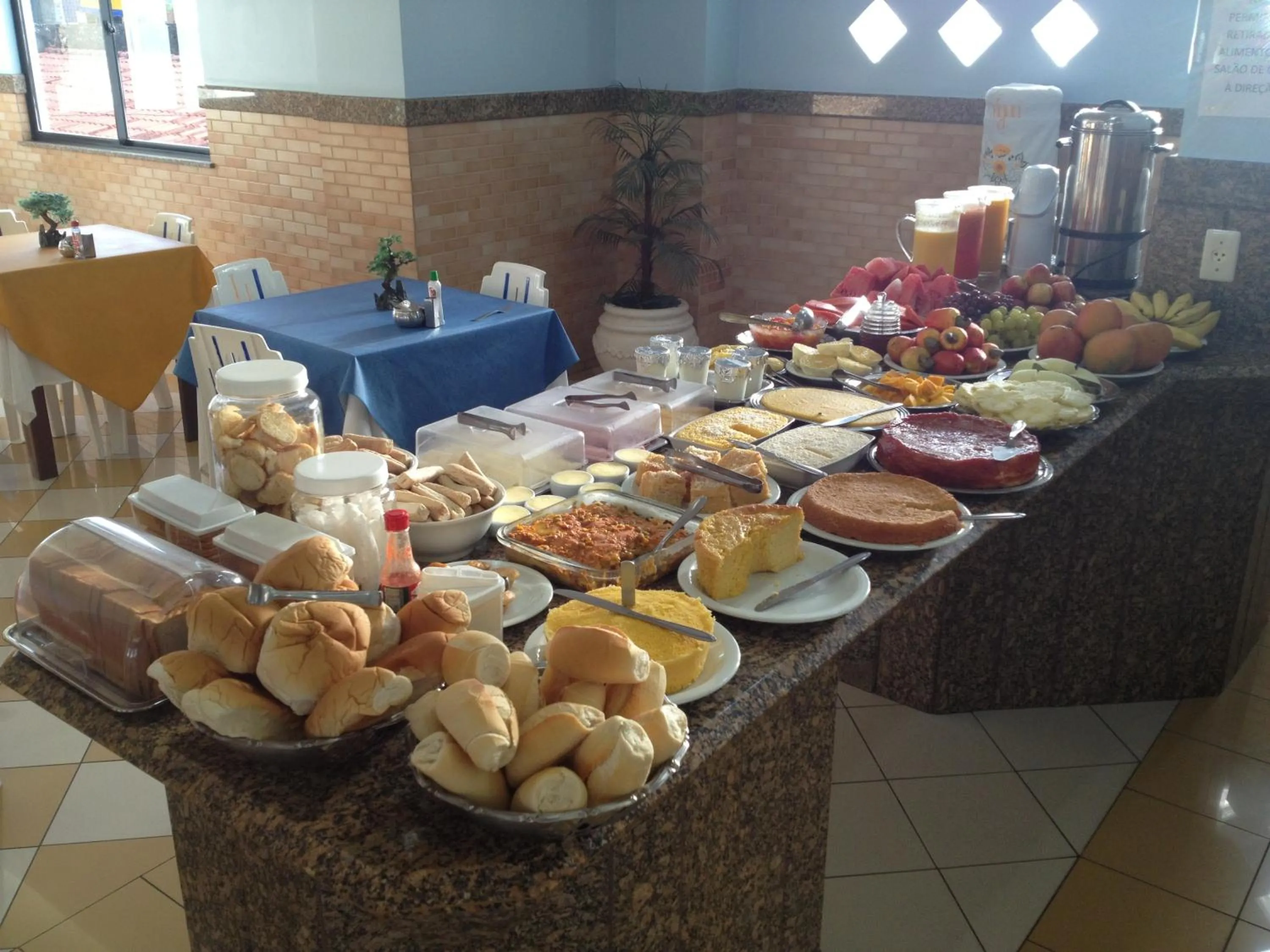 Food close-up in Hotel Kalilândia