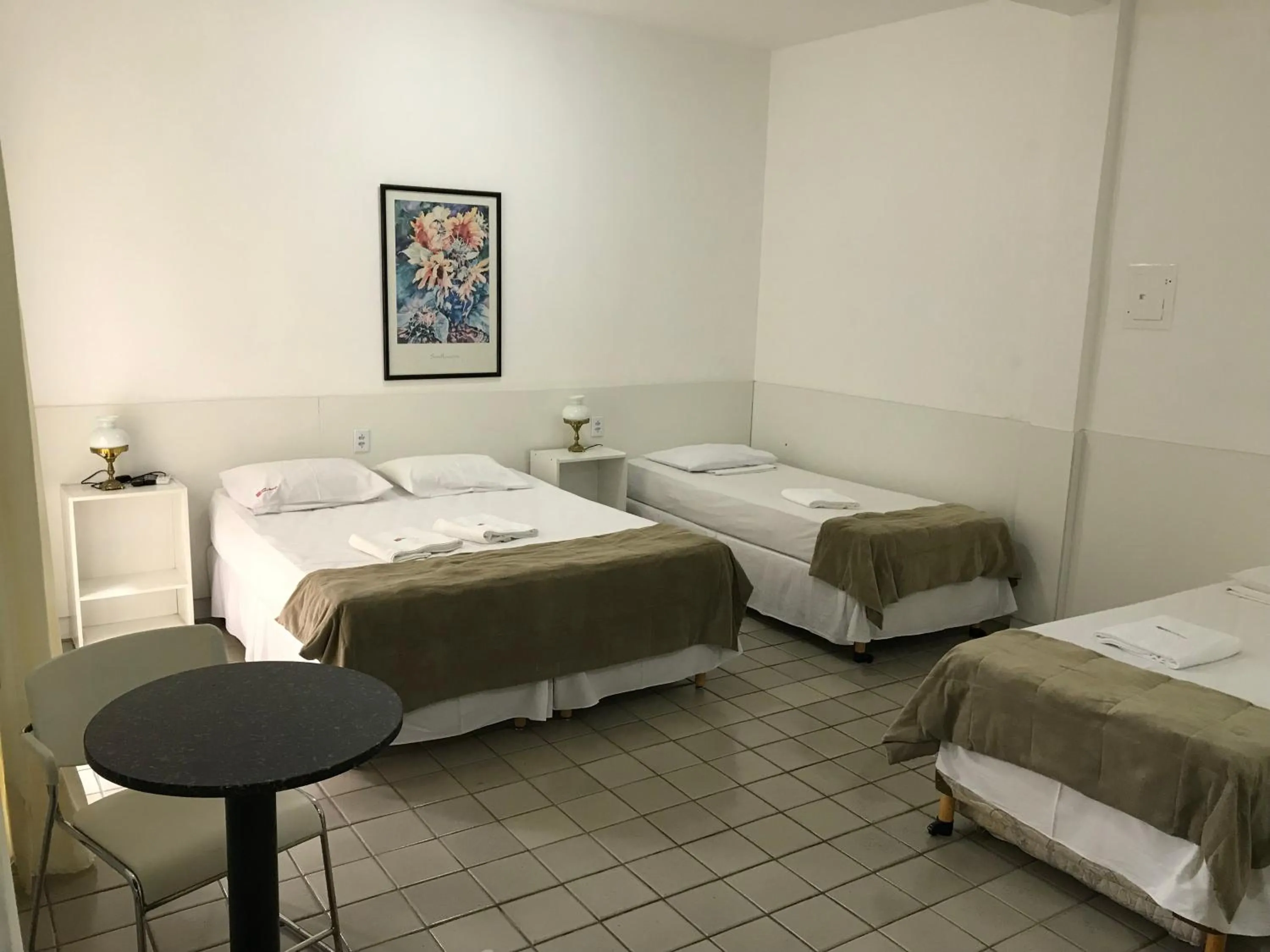 Bed in Hotel Velho Monge