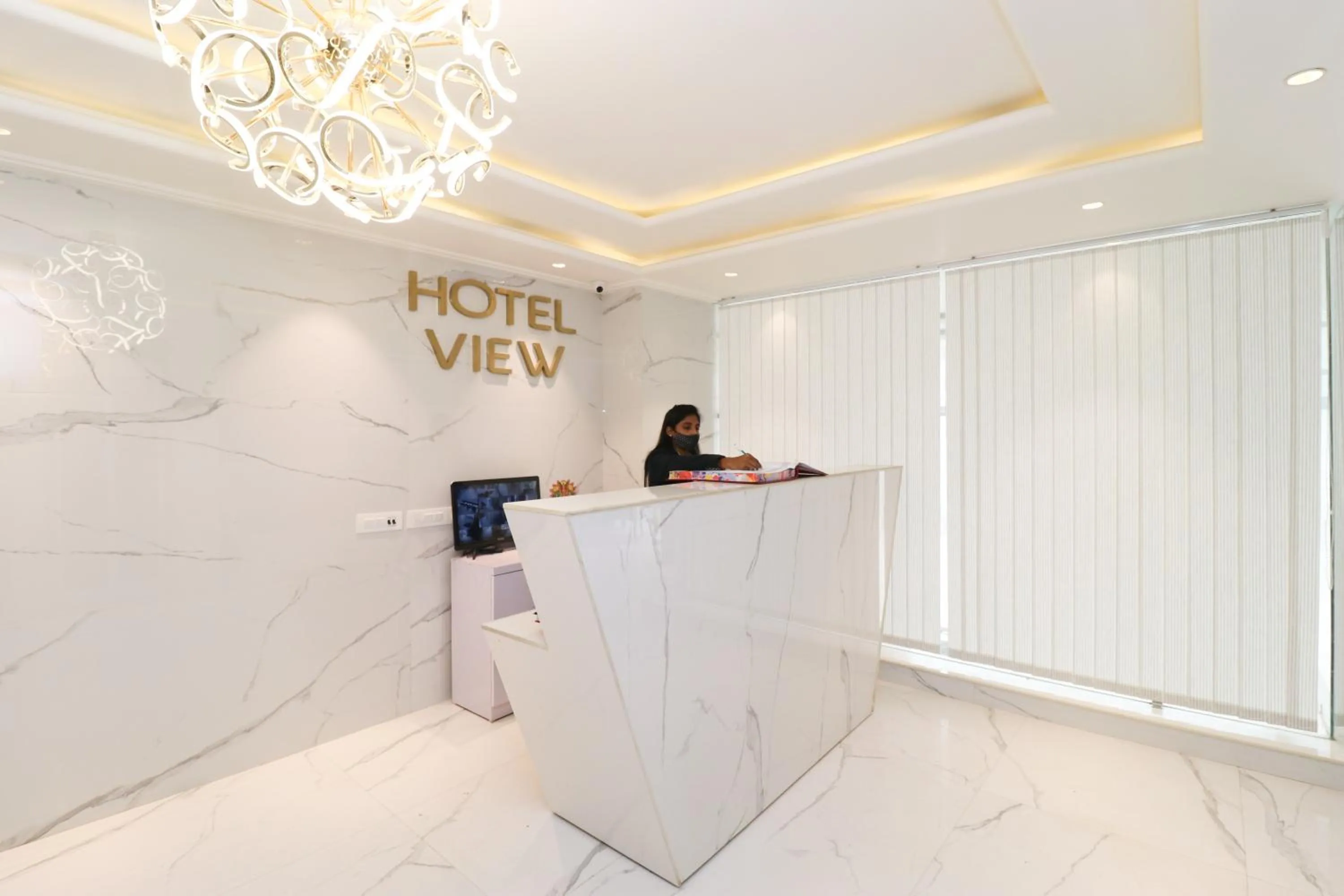 Lobby or reception in OPO The View, Delhi Airport