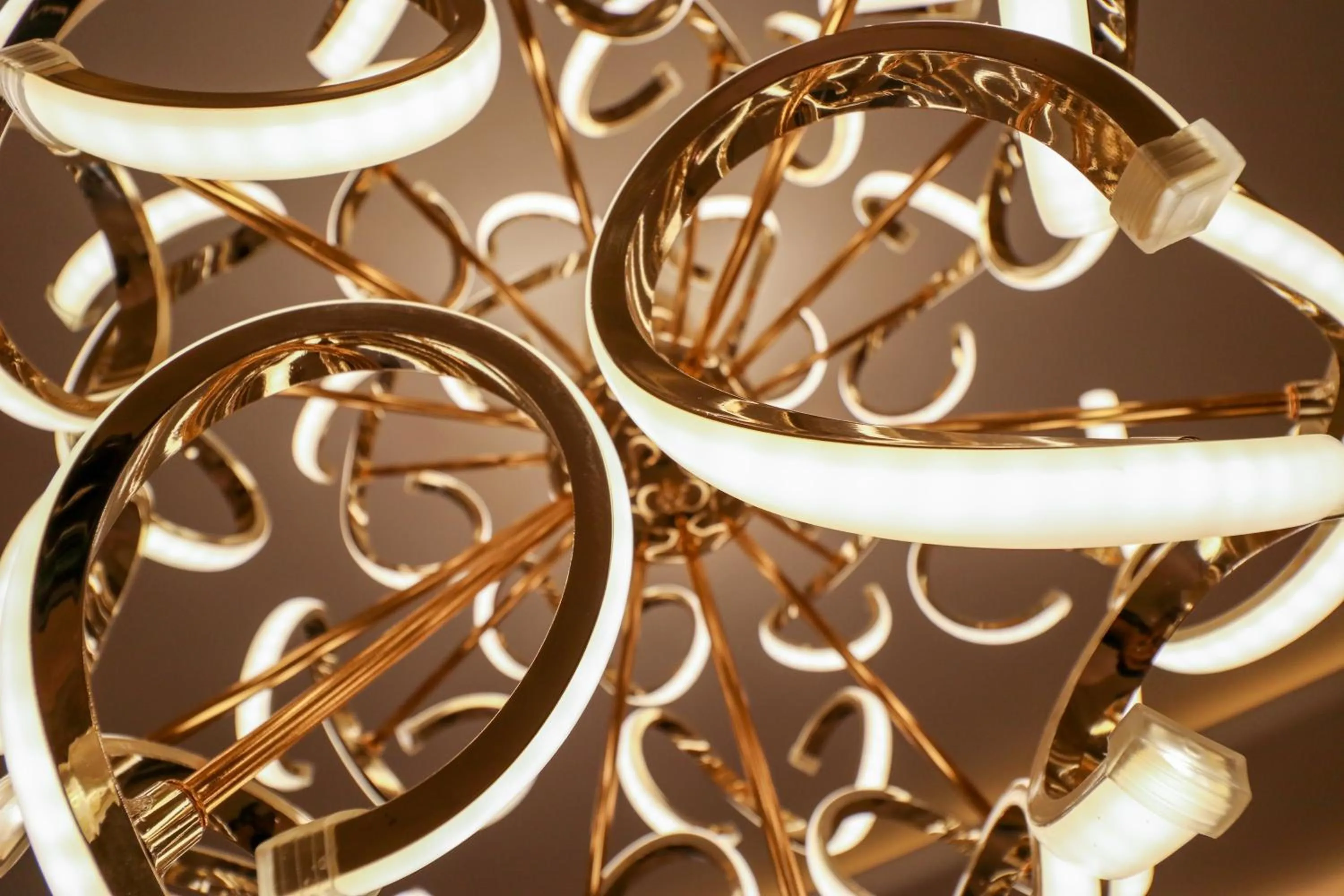 Decorative detail in OPO The View, Delhi Airport