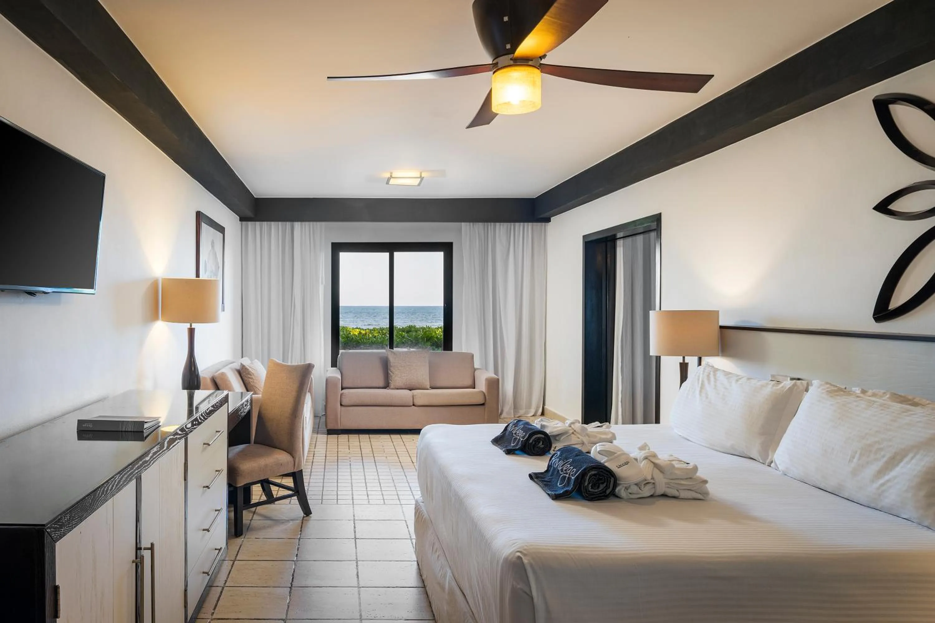 Bed in Ocean Coral & Turquesa All Inclusive