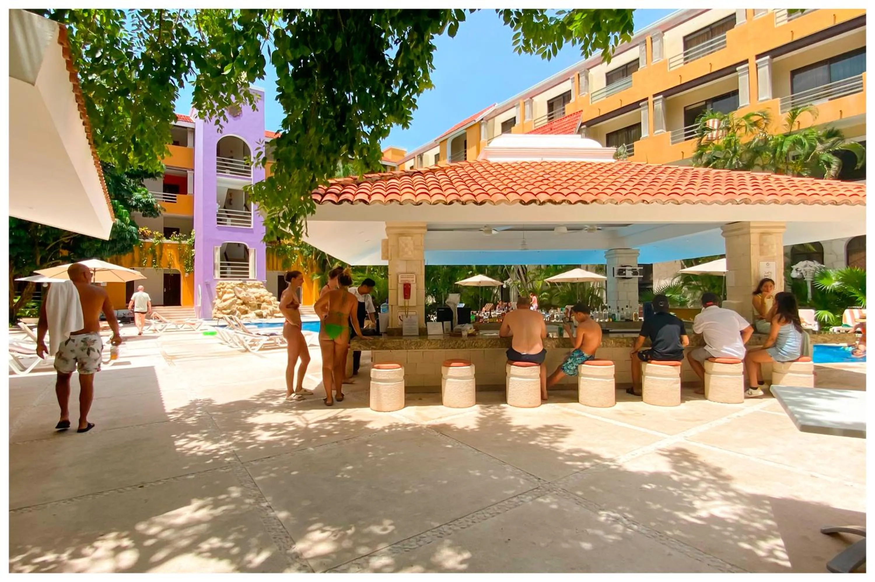 Property building in Adhara Hacienda Cancun