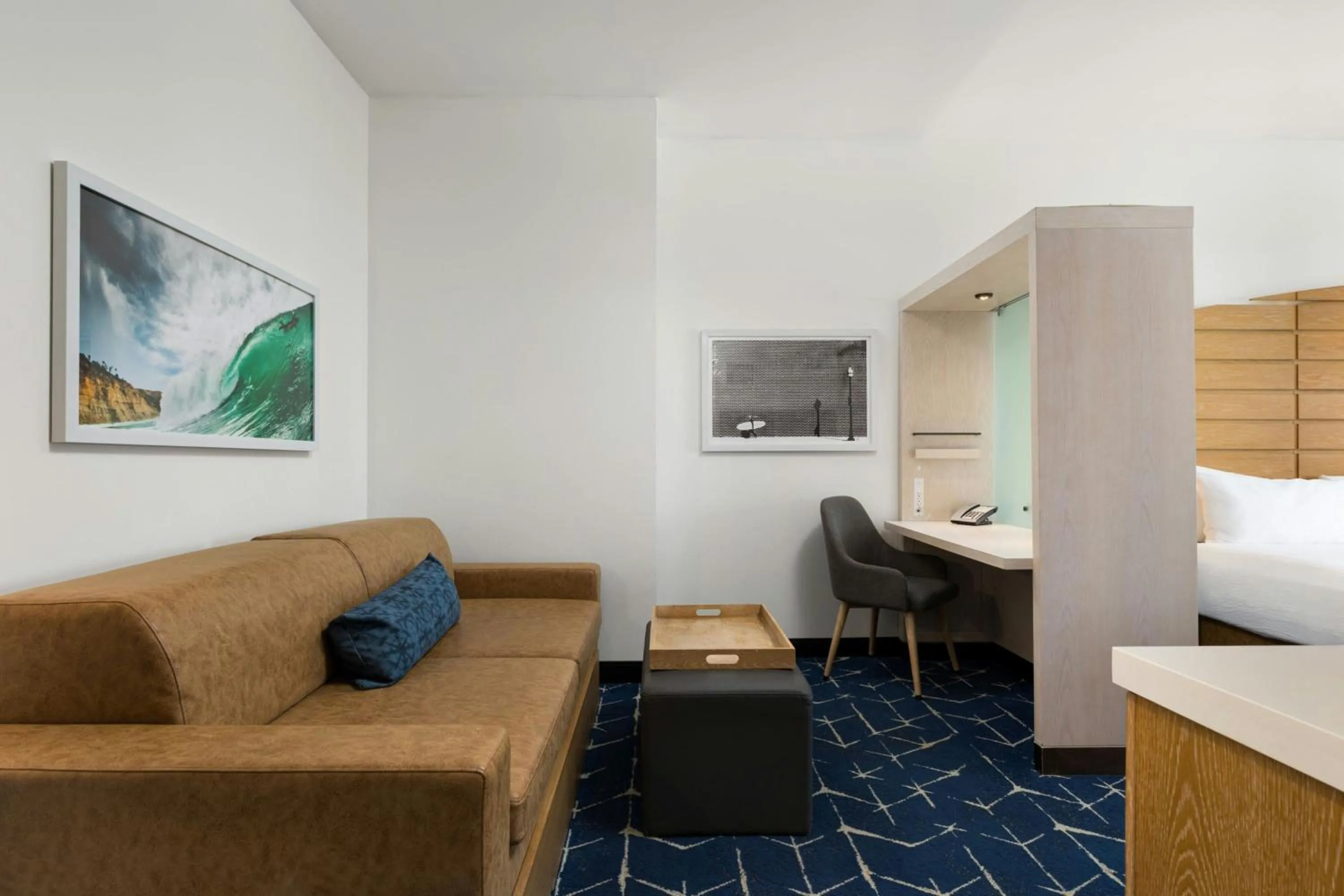 Photo of the whole room in SpringHill Suites by Marriott Oceanside Beach