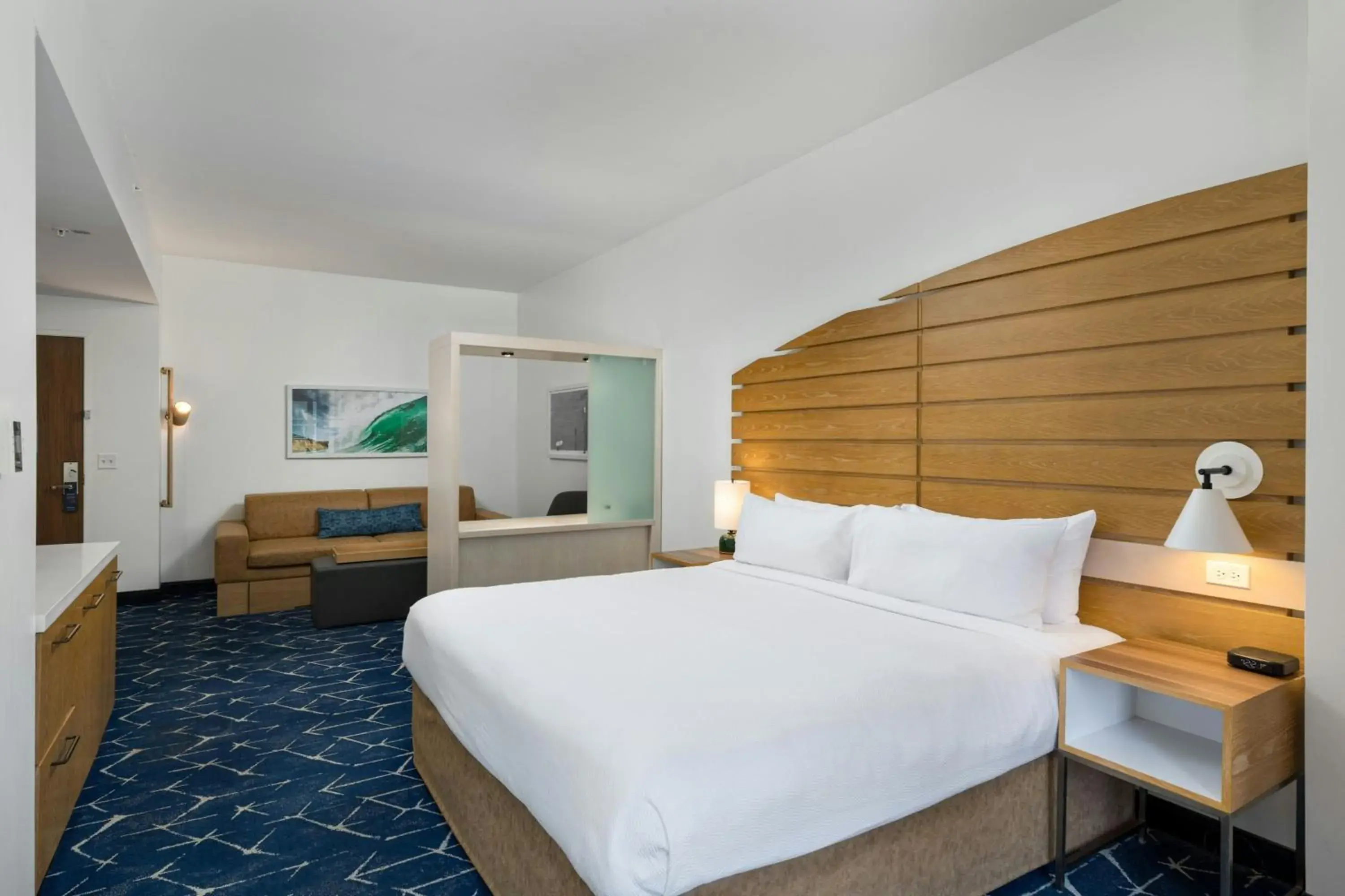 Standard City View, Guest room, 1 King, Sofa bed in SpringHill Suites by Marriott Oceanside Beach Standard City View, Guest room, 1 King, Sofa bed in SpringHill Suites by Marriott Oceanside Beach