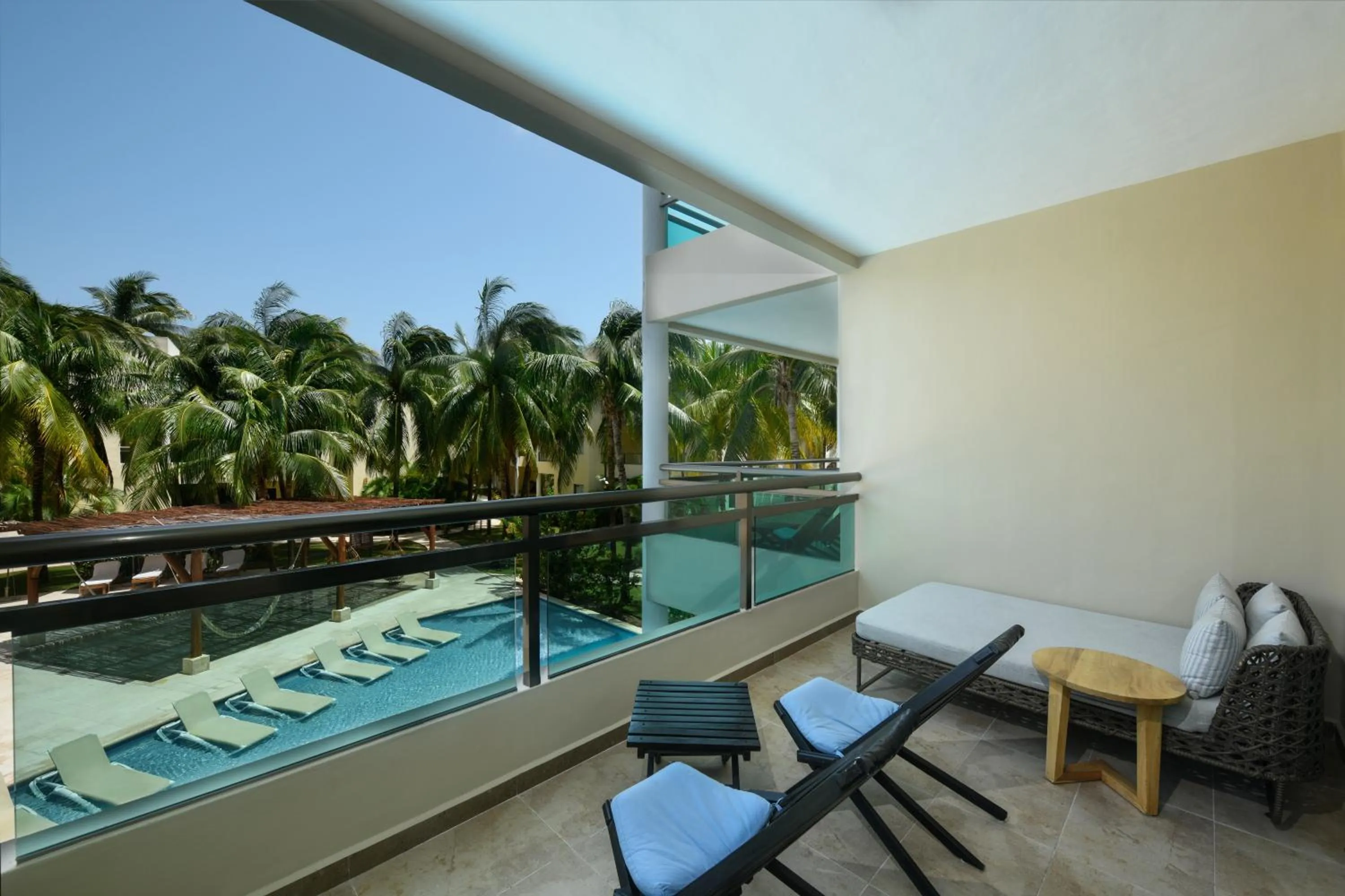 Balcony/Terrace in El Dorado Maroma Cenote, Underground Expedition All & More Inclusive - Adults Only