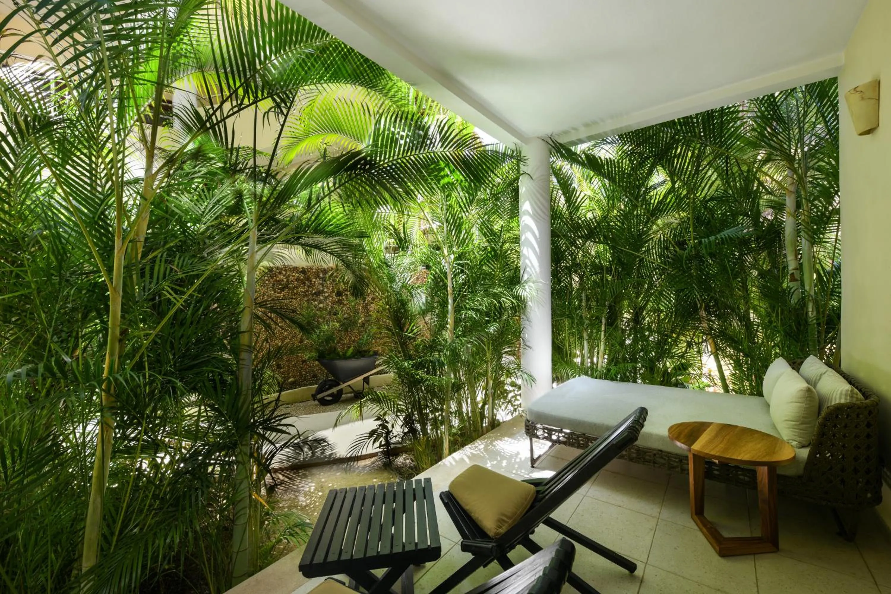 Seating area in El Dorado Maroma Cenote, Underground Expedition All & More Inclusive - Adults Only