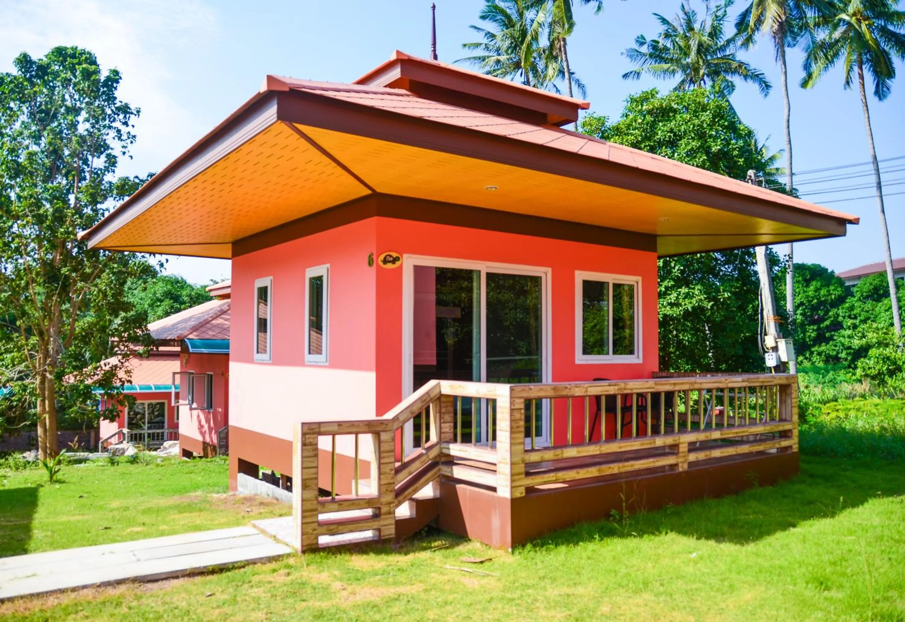 On site in Koh Tao Garden Resort