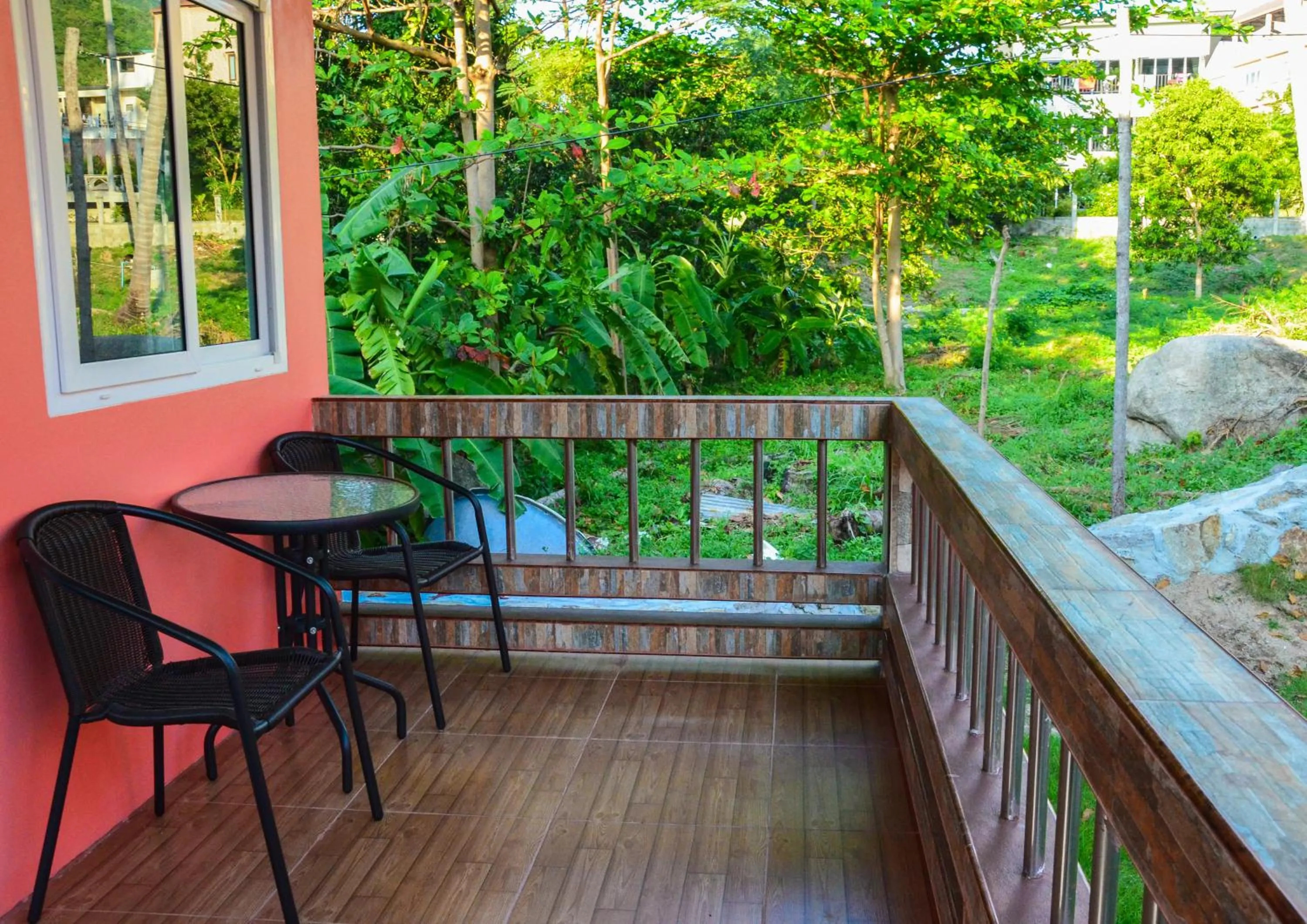Patio in Koh Tao Garden Resort