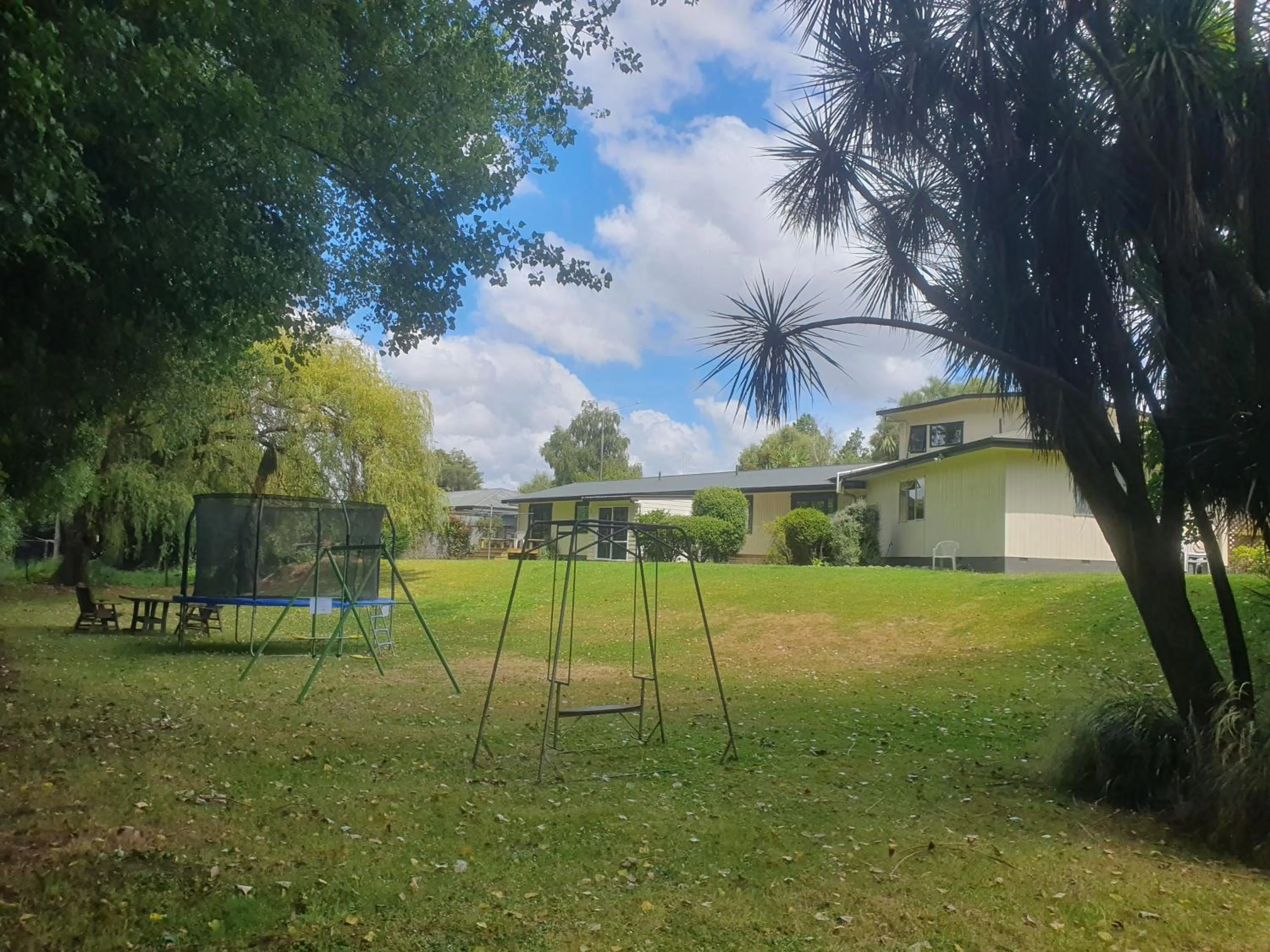 Children play ground in Geraldine Motels