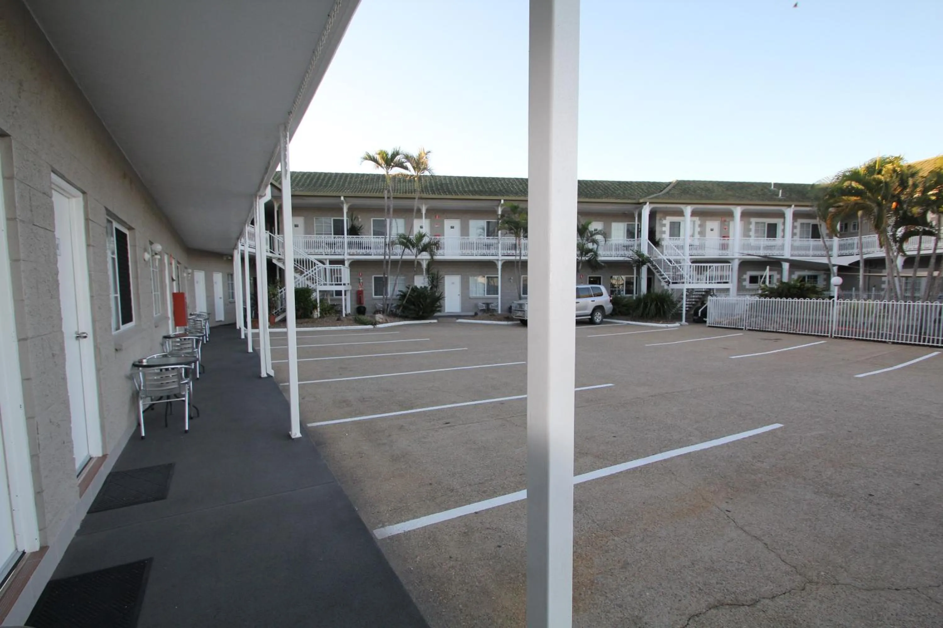 Balcony/Terrace in Colonial Rose Motel
