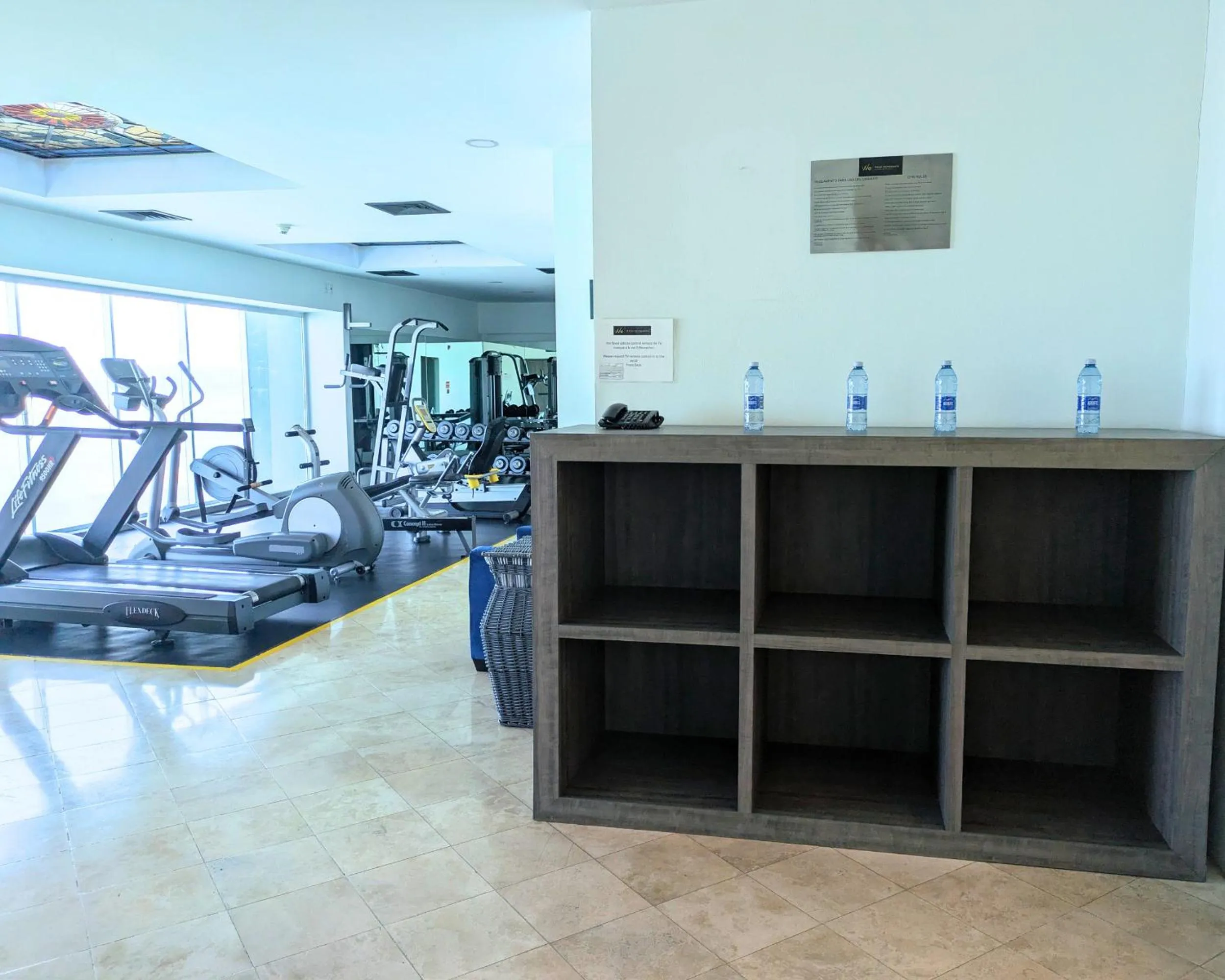 Fitness centre/facilities in We Hotel Aeropuerto
