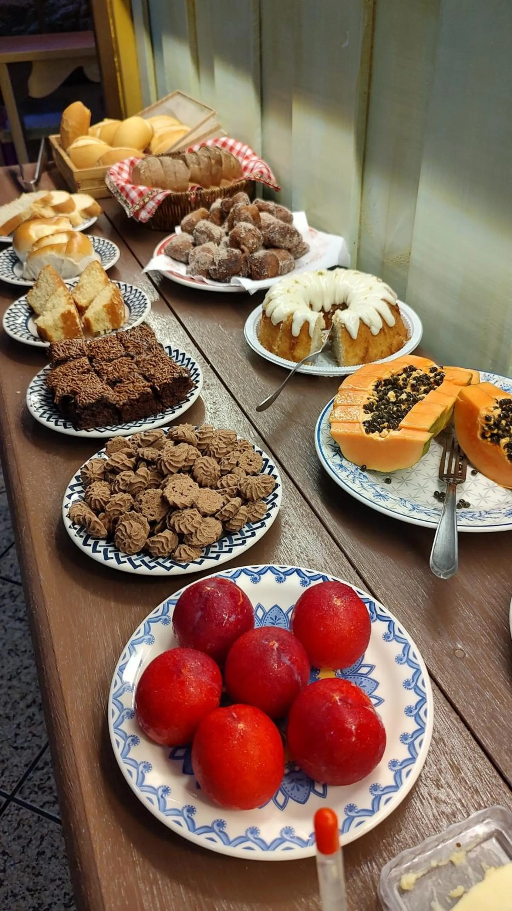 Breakfast in Pousada Casa do Oscar