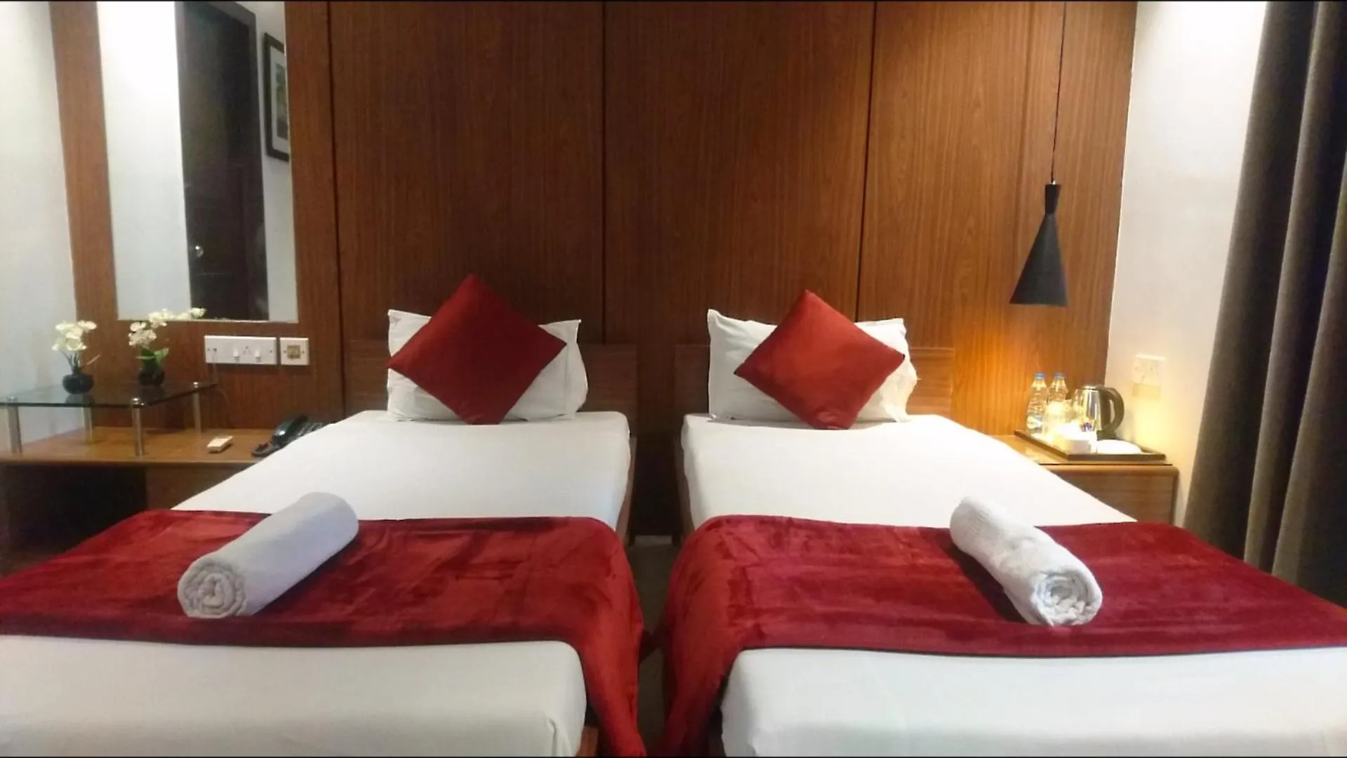 Bedroom, Bed in Tatvam Residency