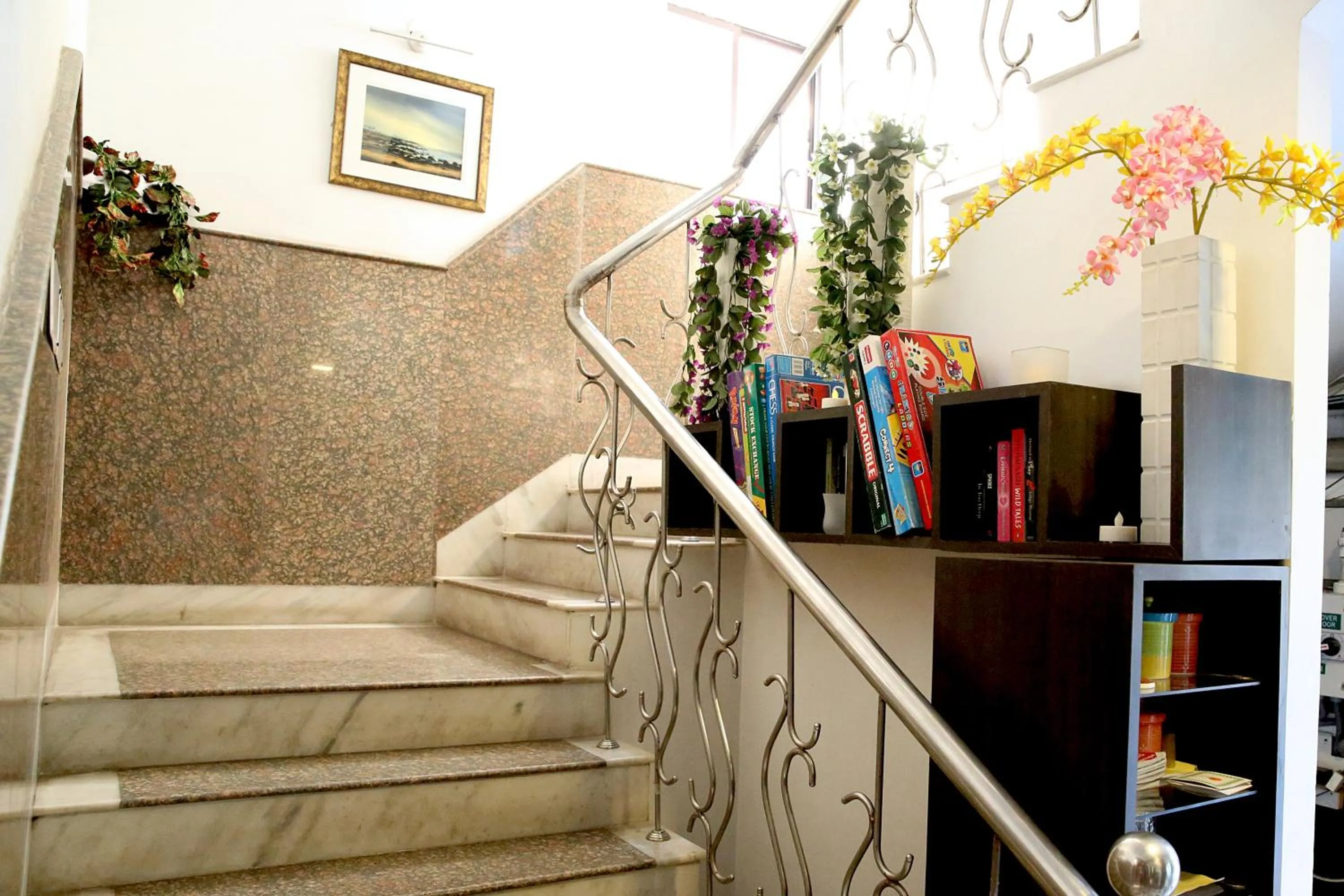 Decorative detail in Tatvam Residency