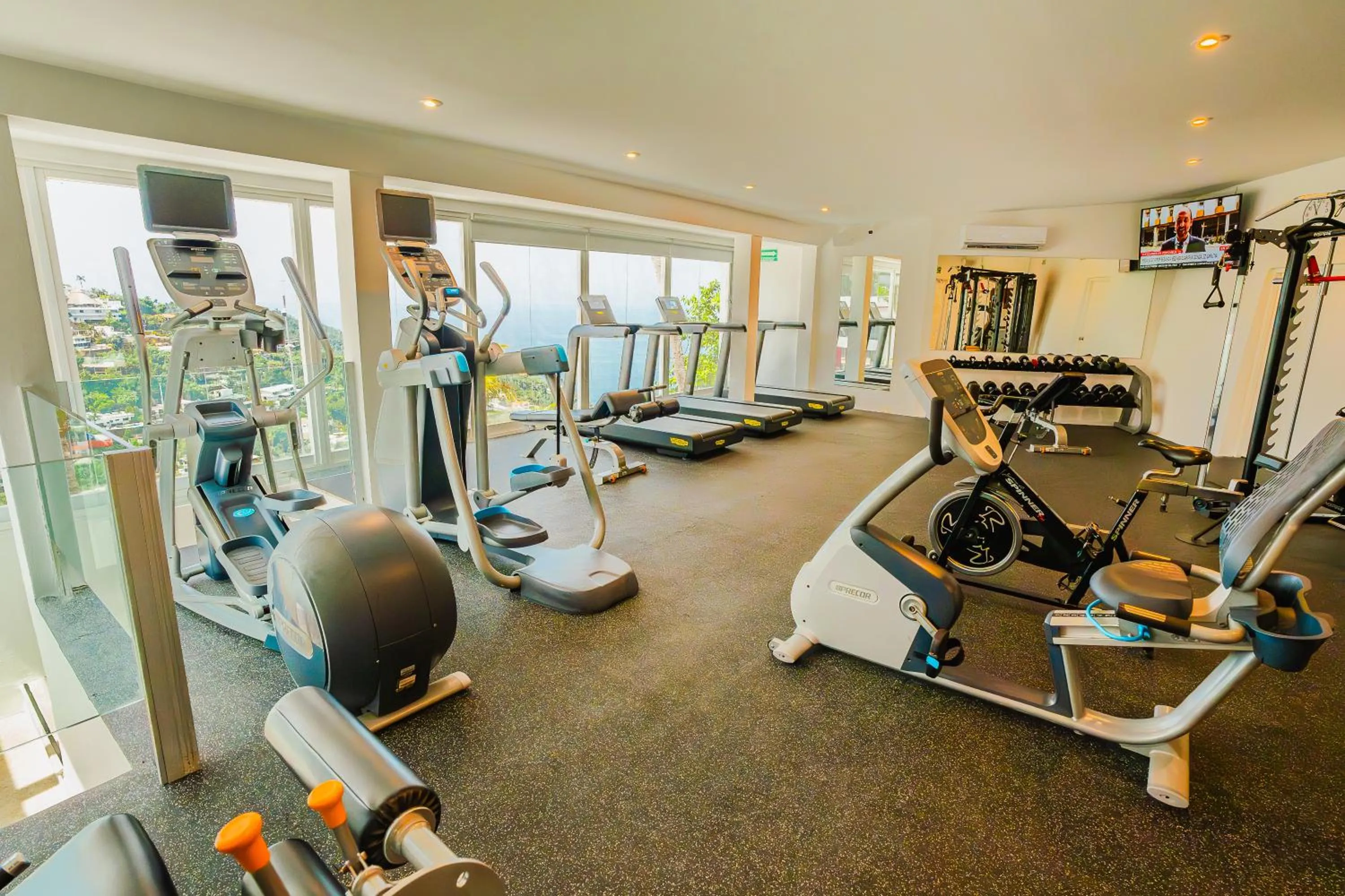 Fitness centre/facilities in Las Brisas Acapulco