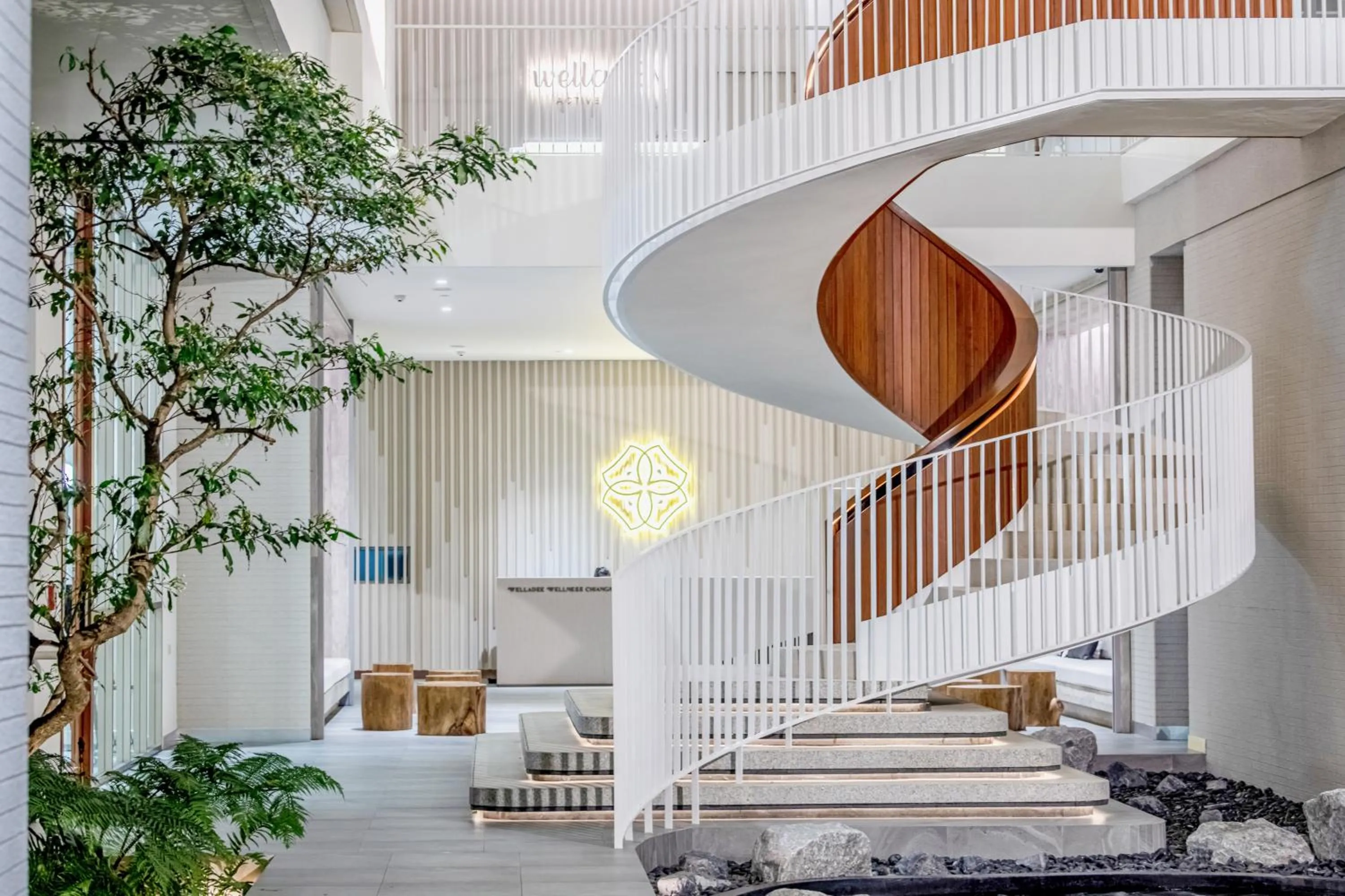 Lobby or reception in Welladee Wellness Chiang Mai