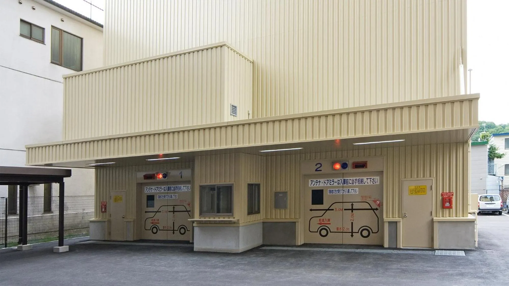 Parking in Toyoko Inn Hokkaido Okhotsk Abashiri Ekimae