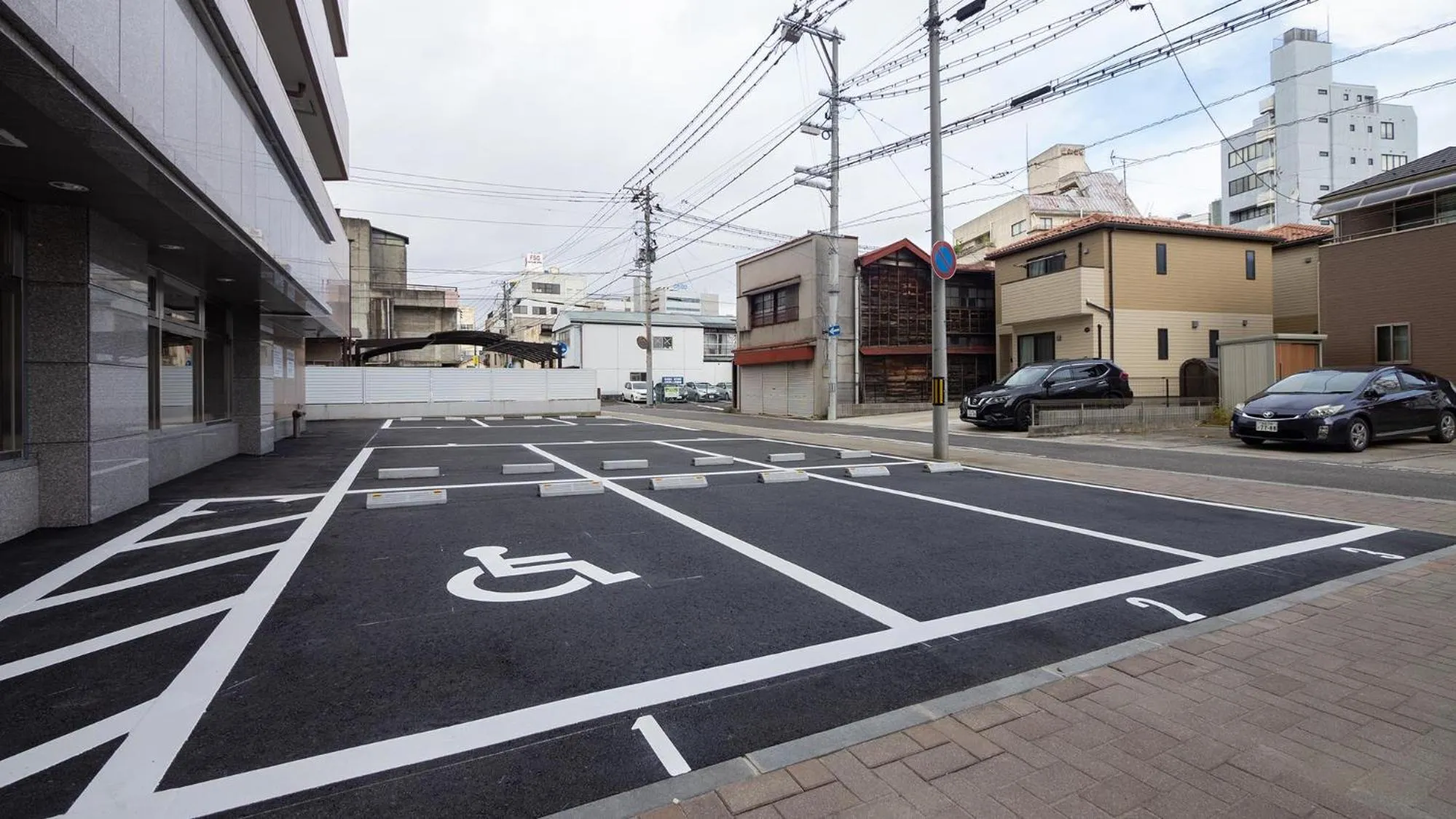 Parking in Toyoko Inn Koriyama