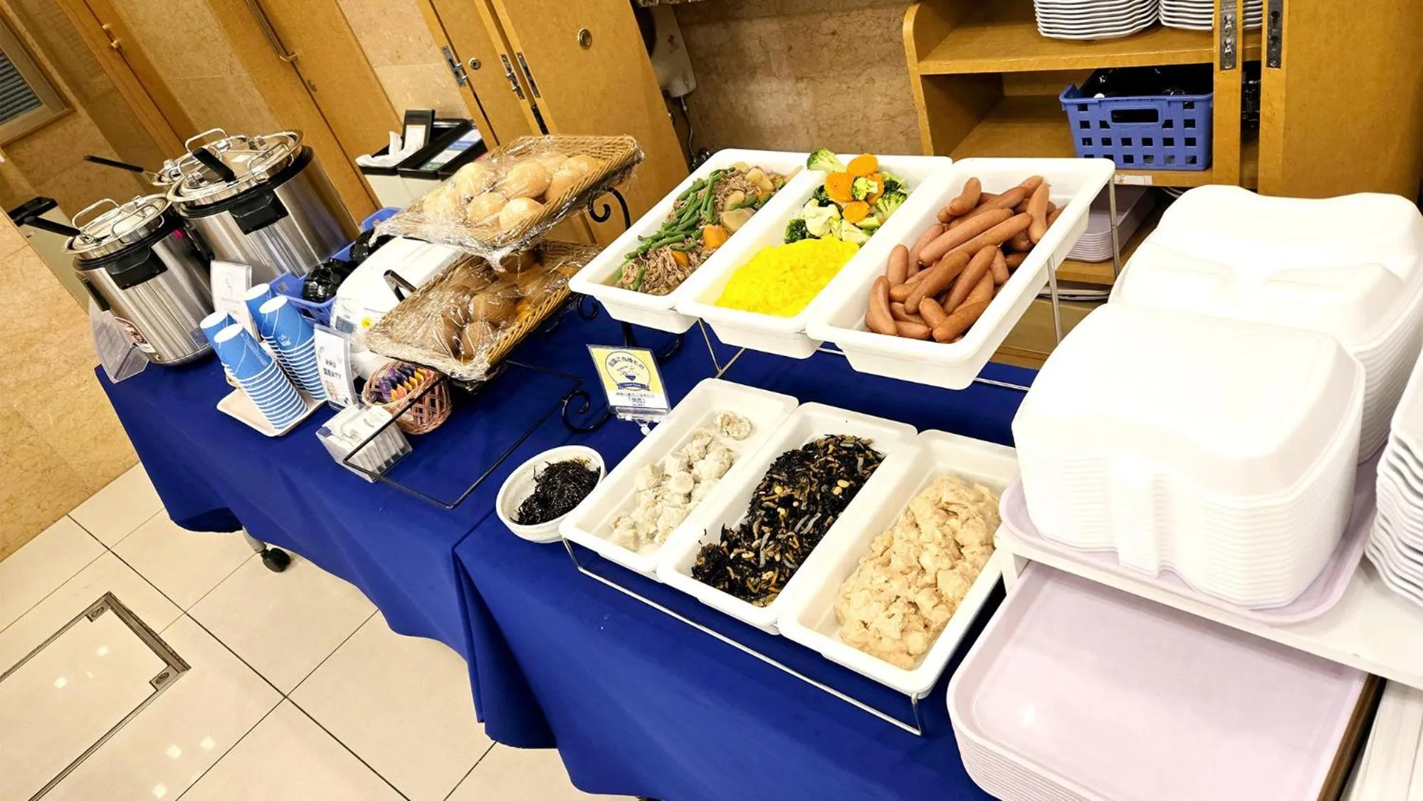 Breakfast in Toyoko Inn Kawasaki Ekimae Isago