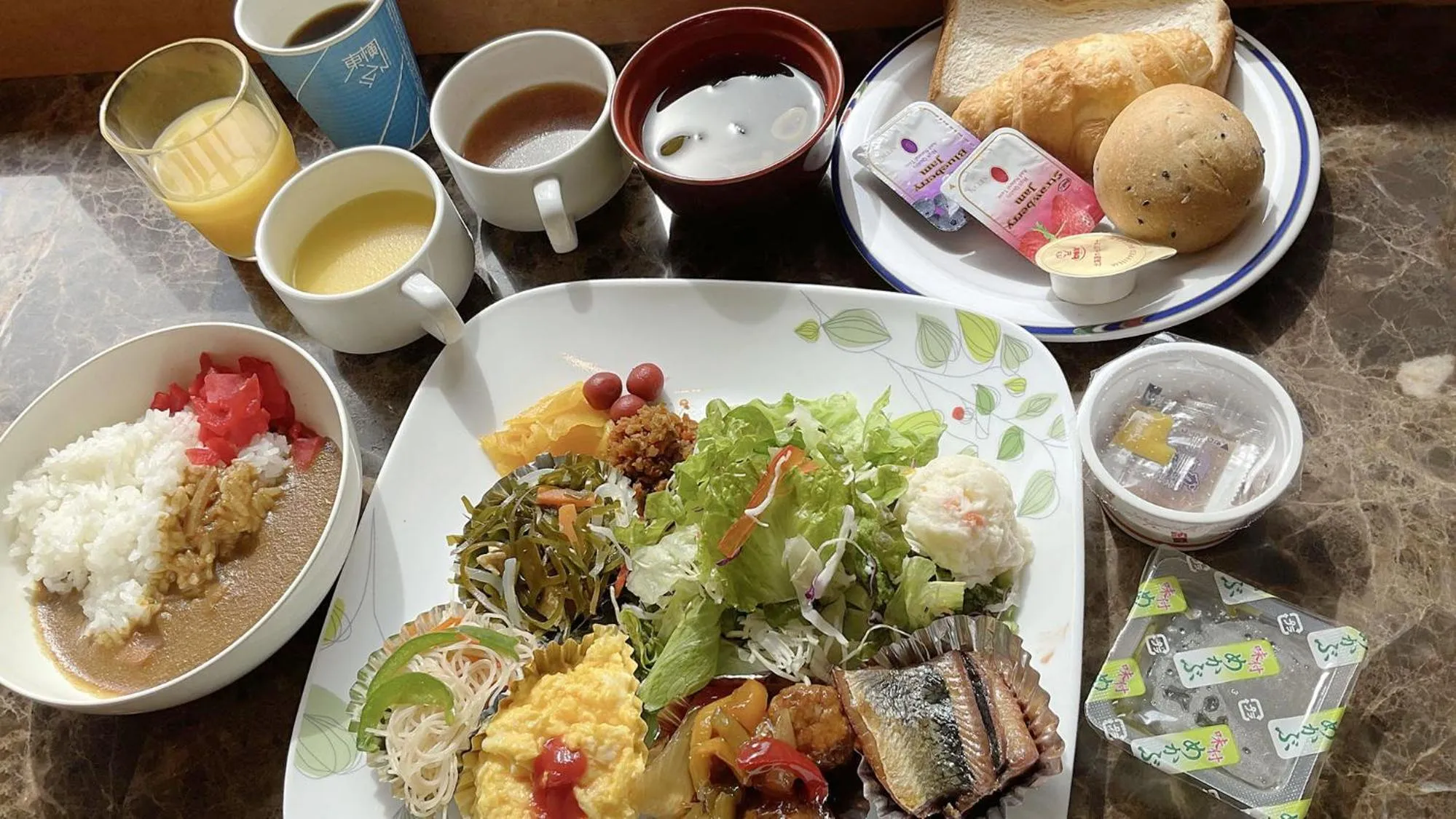 Breakfast in Toyoko Inn Morioka Ekimae
