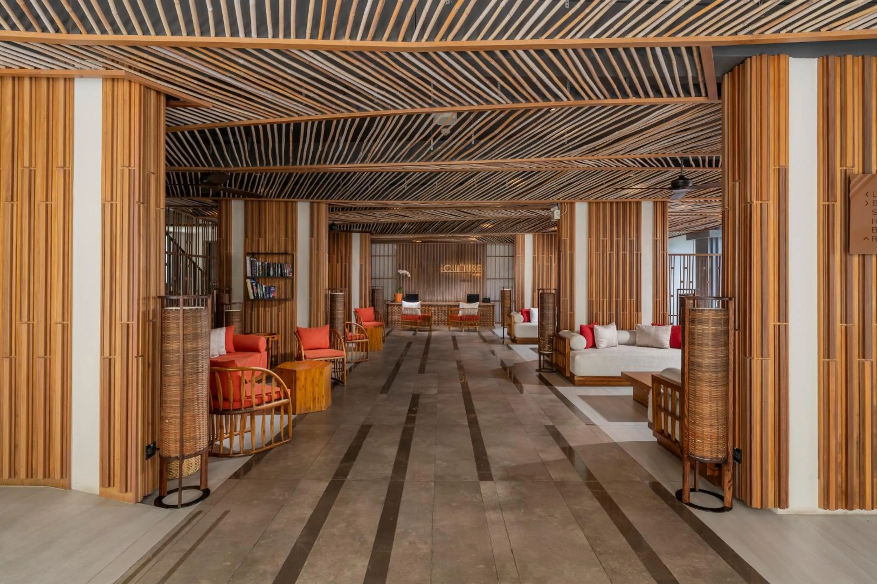 Lobby or reception in The Culture Samui