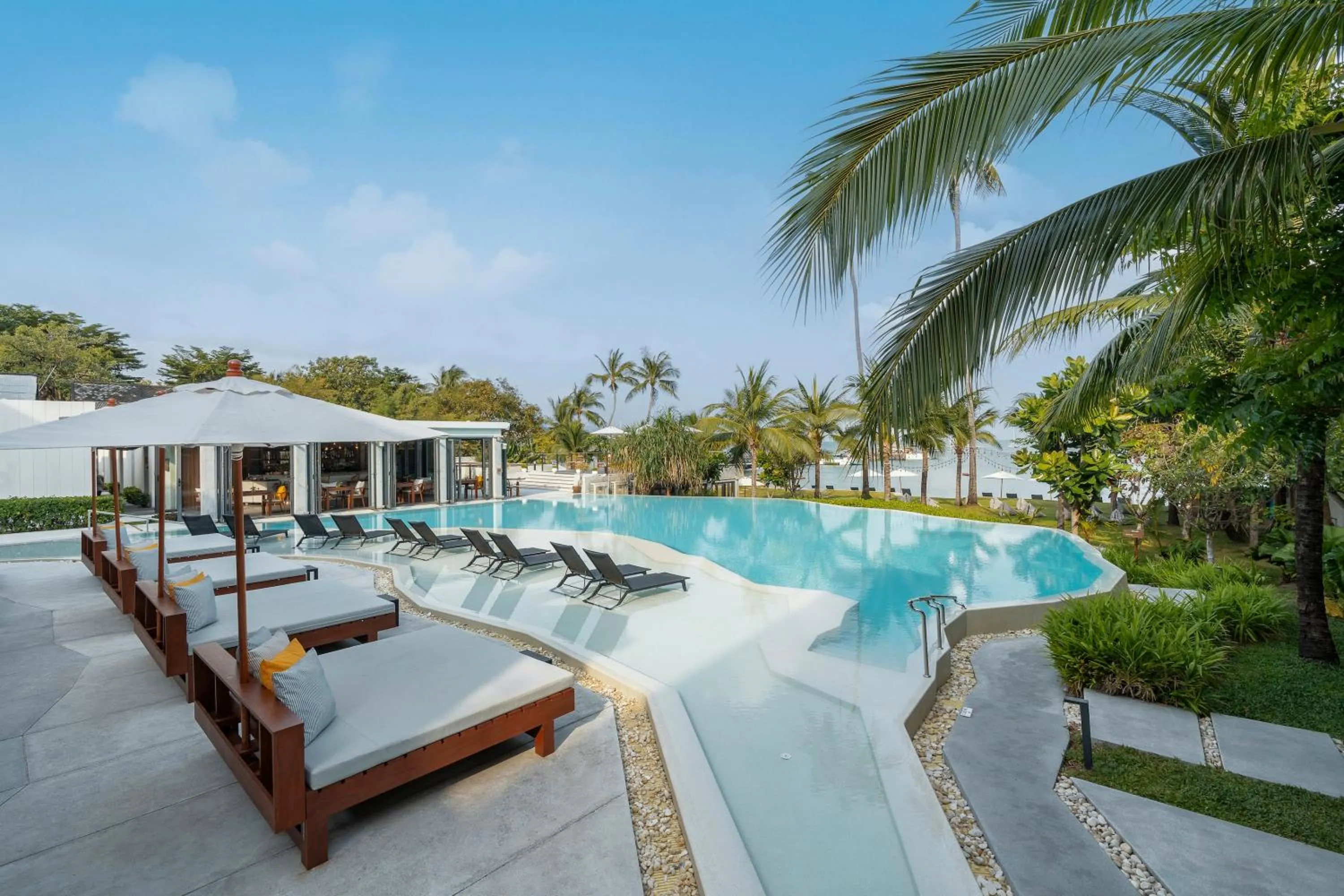 Swimming pool in The Culture Samui