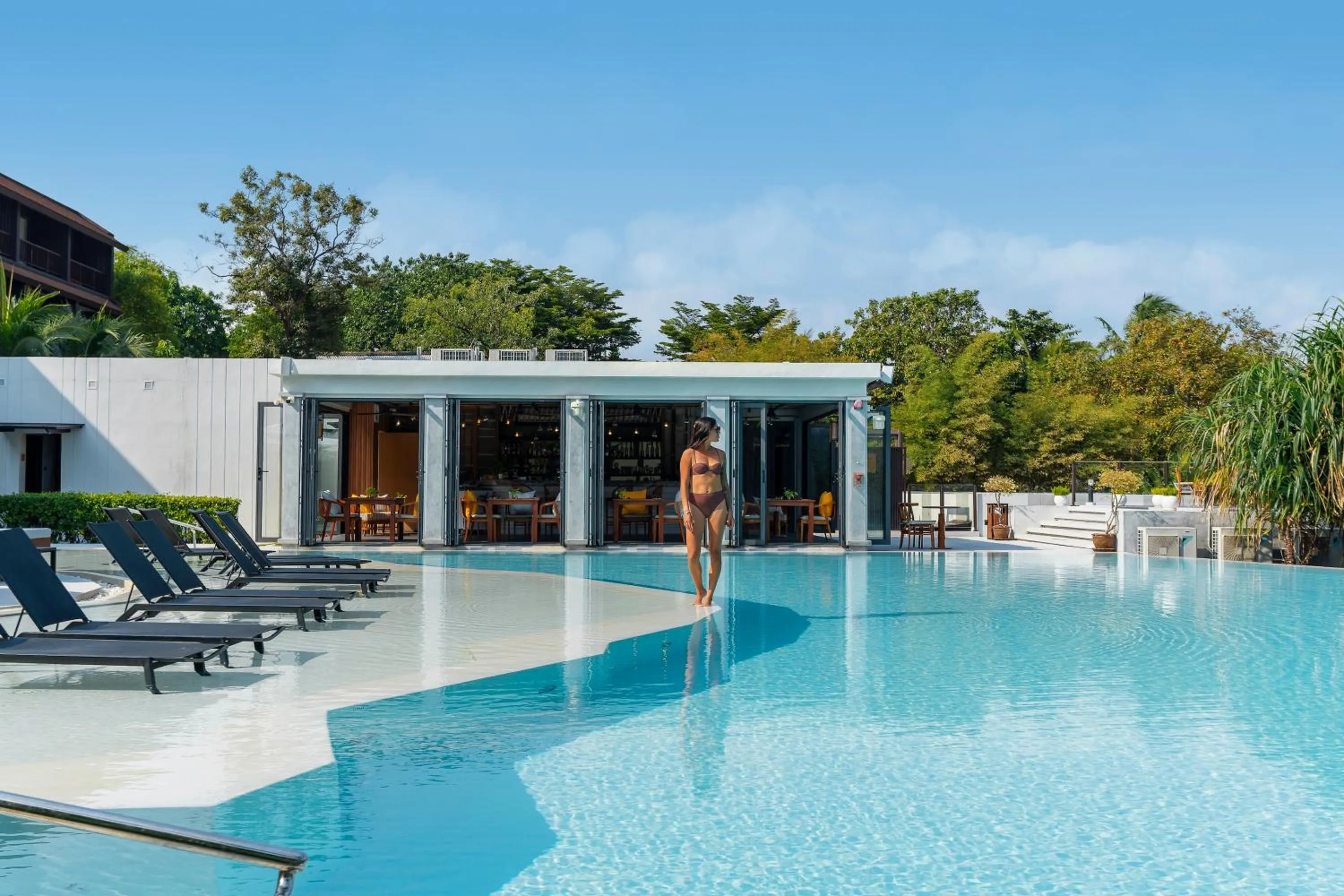 Swimming pool in The Culture Samui