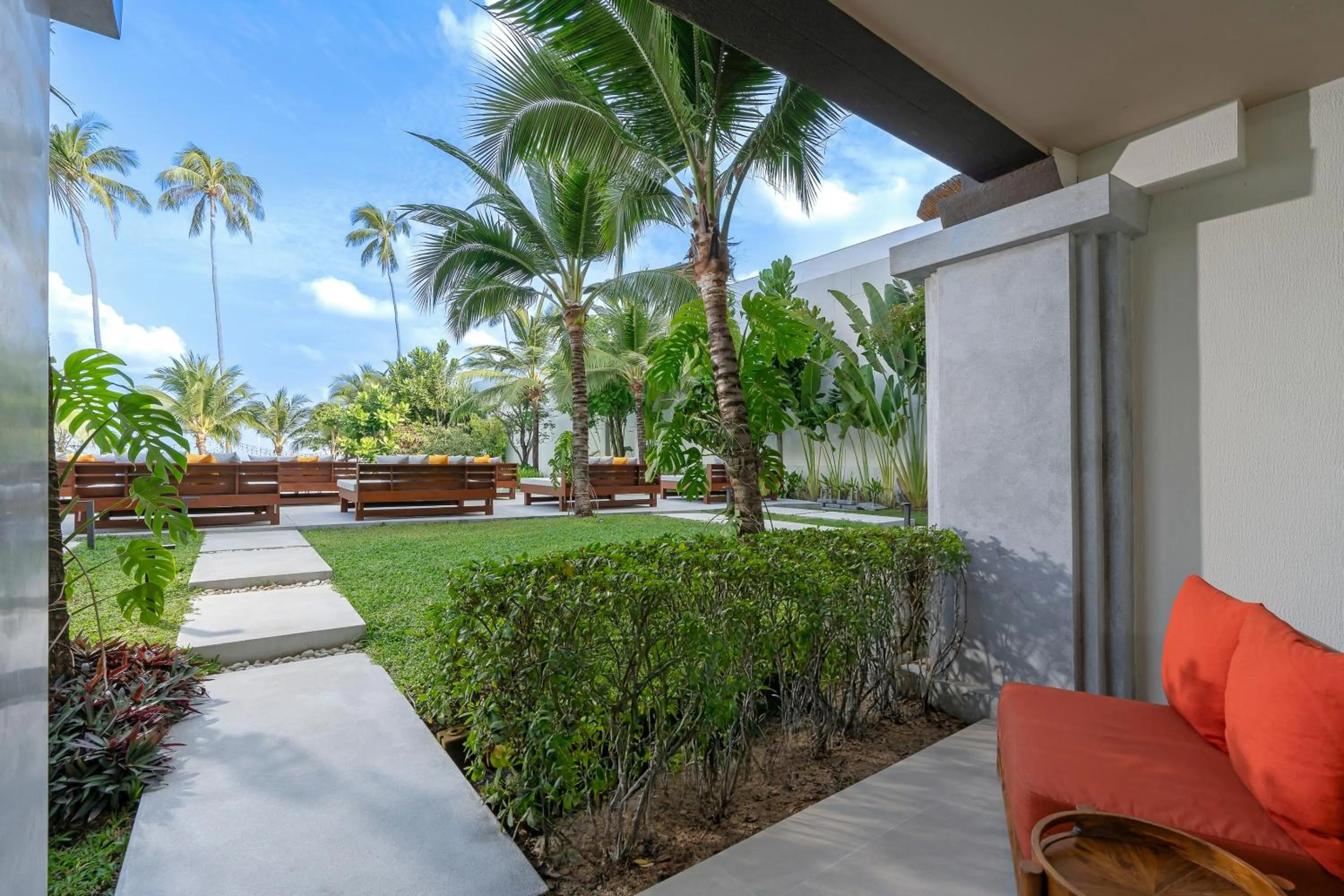 Garden view in The Culture Samui