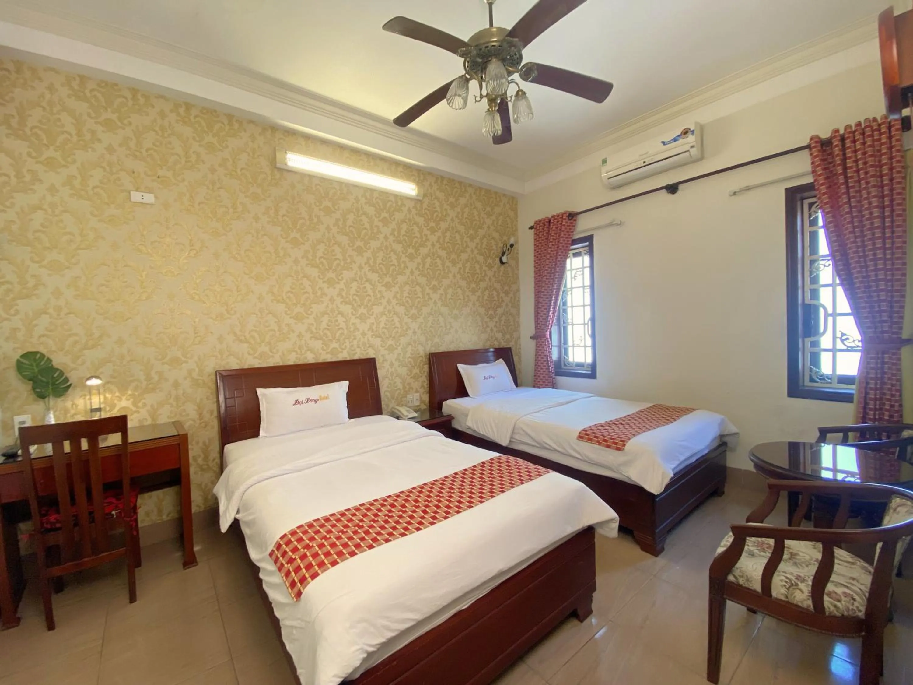 Bed in Dai Long Hotel