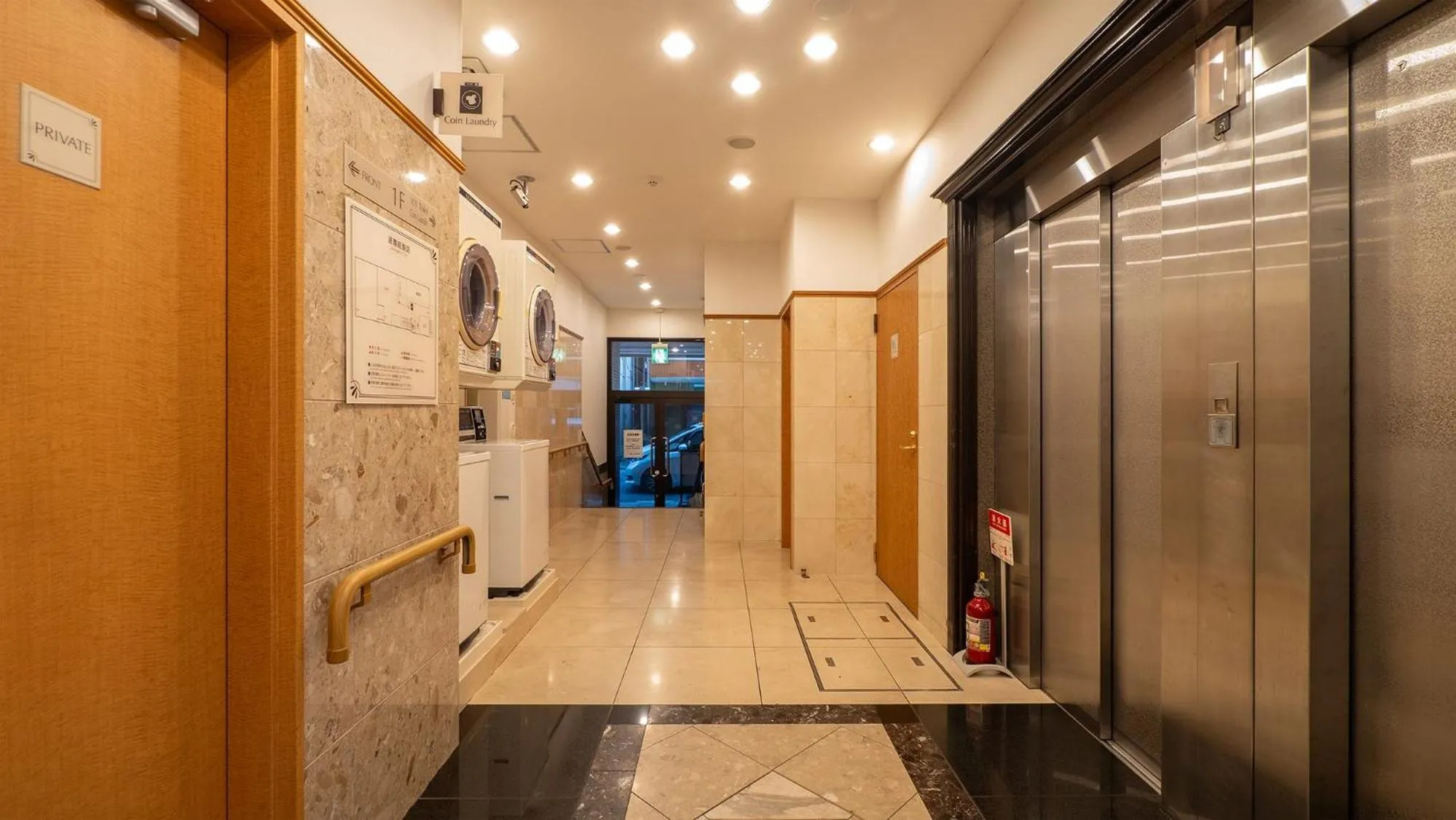 elevator in Toyoko Inn Tokyo Asakusa Kuramae No 1