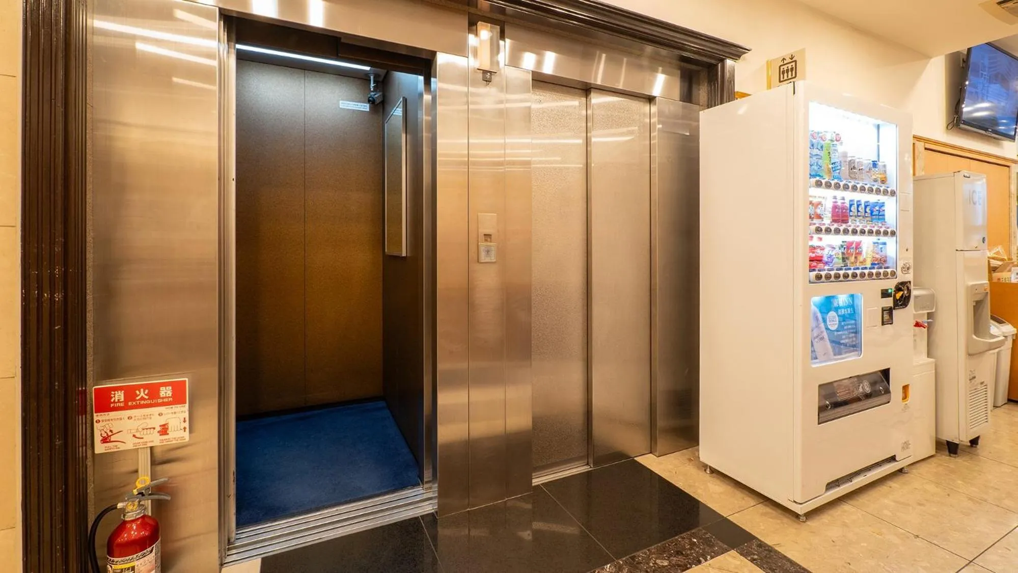 elevator in Toyoko Inn Tokyo Asakusa Kuramae No 1