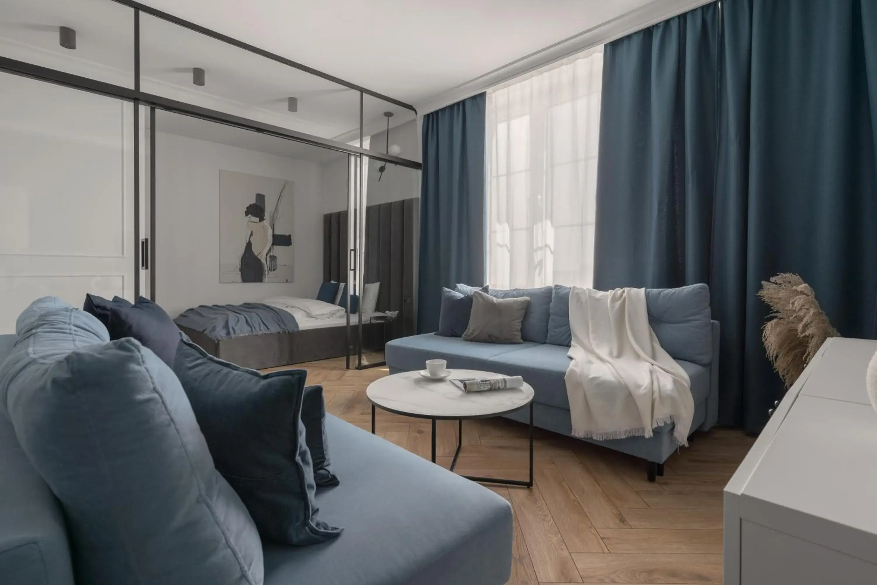 Two-Bedroom Apartment in APARTIO ROOMS Katowice Two-Bedroom Apartment in APARTIO ROOMS Katowice