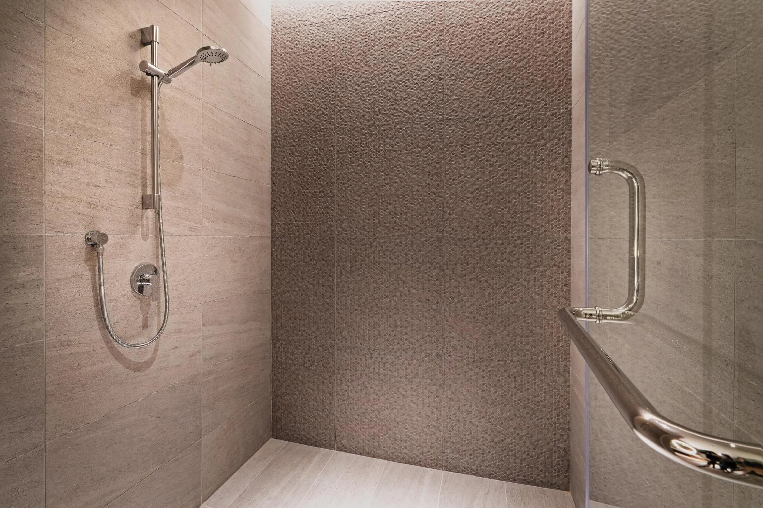 Shower in M World Hotel