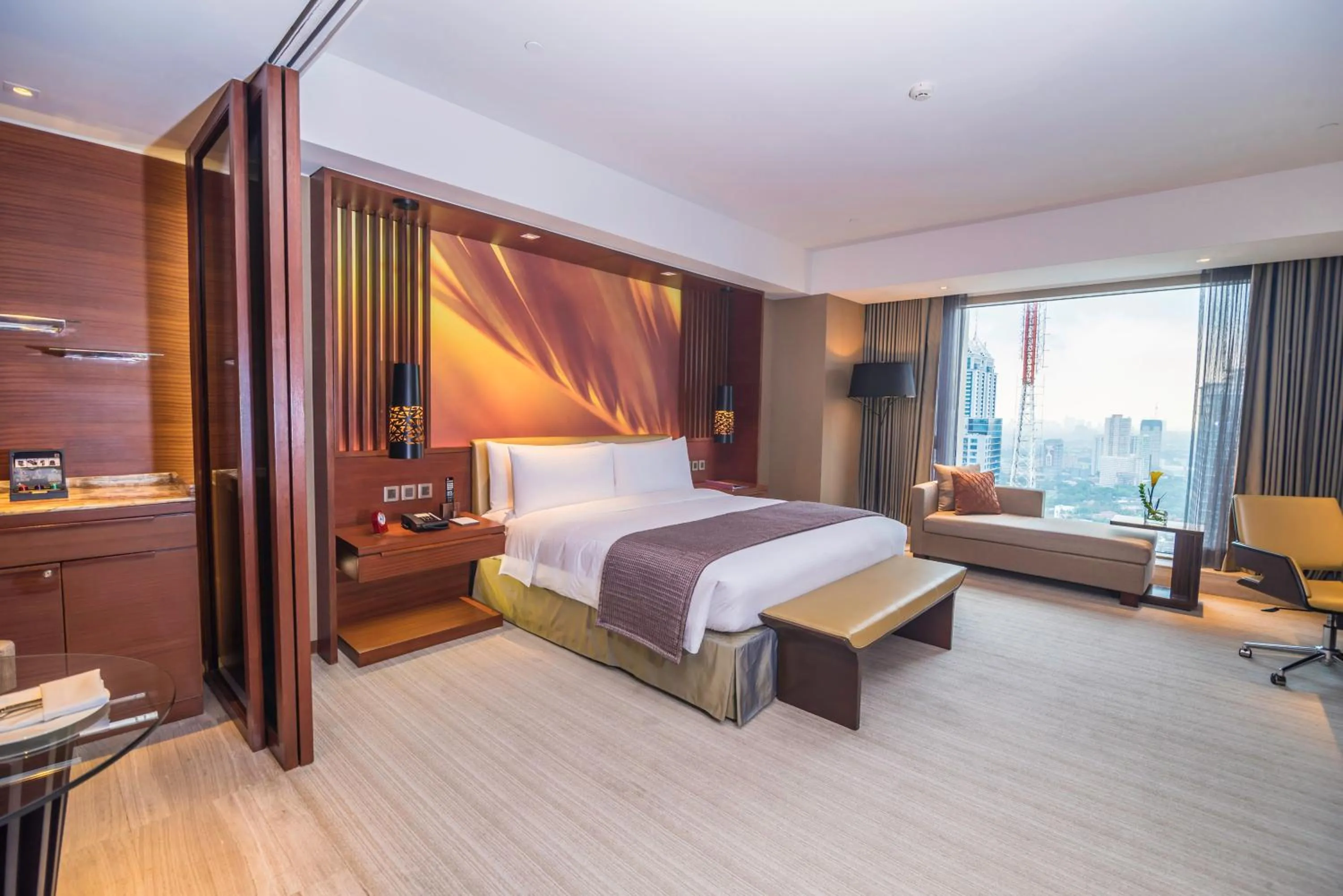 Bedroom, Bed in Marco Polo Ortigas Manila