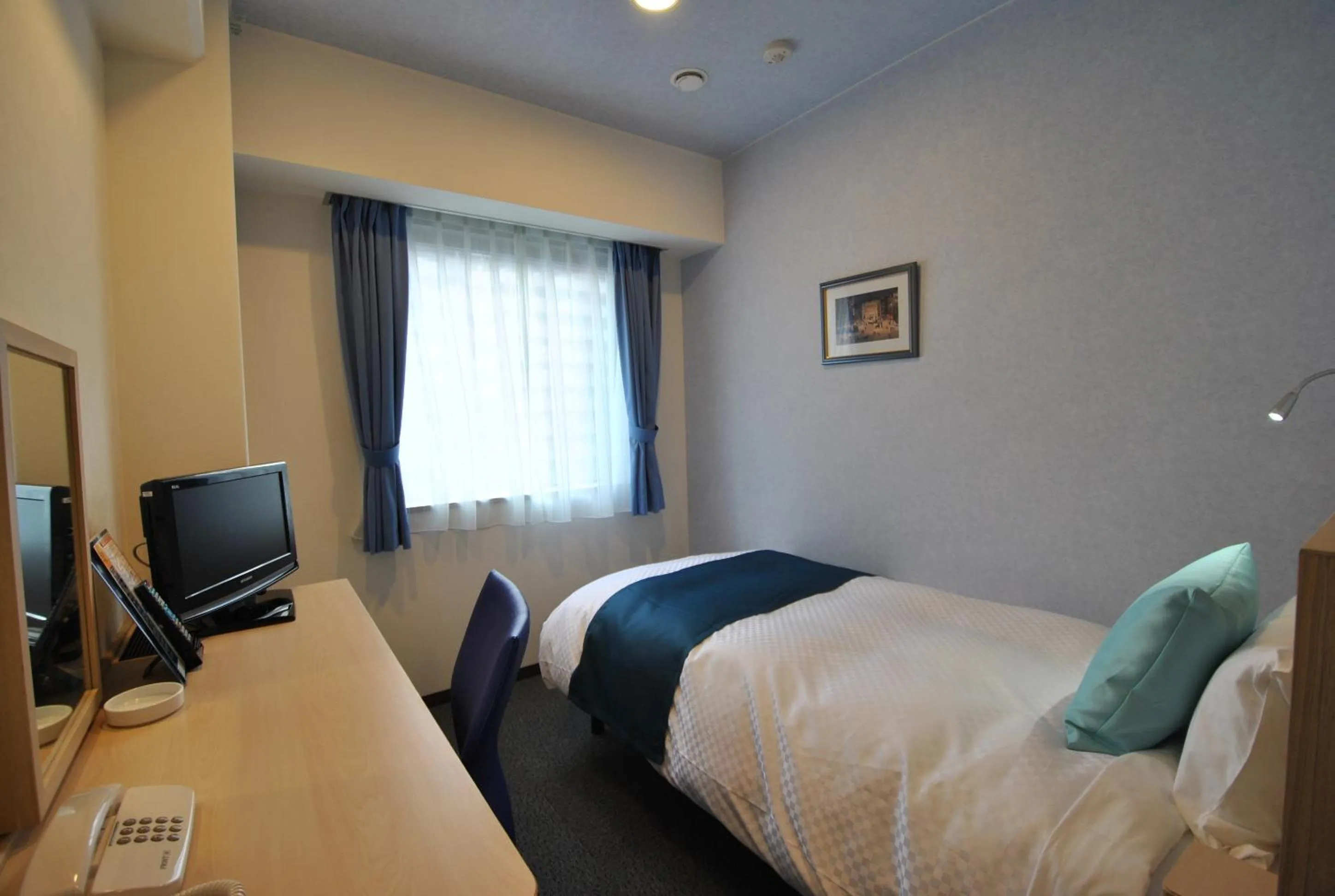 Day, Bed in Hotel Mark-1 Tsukuba