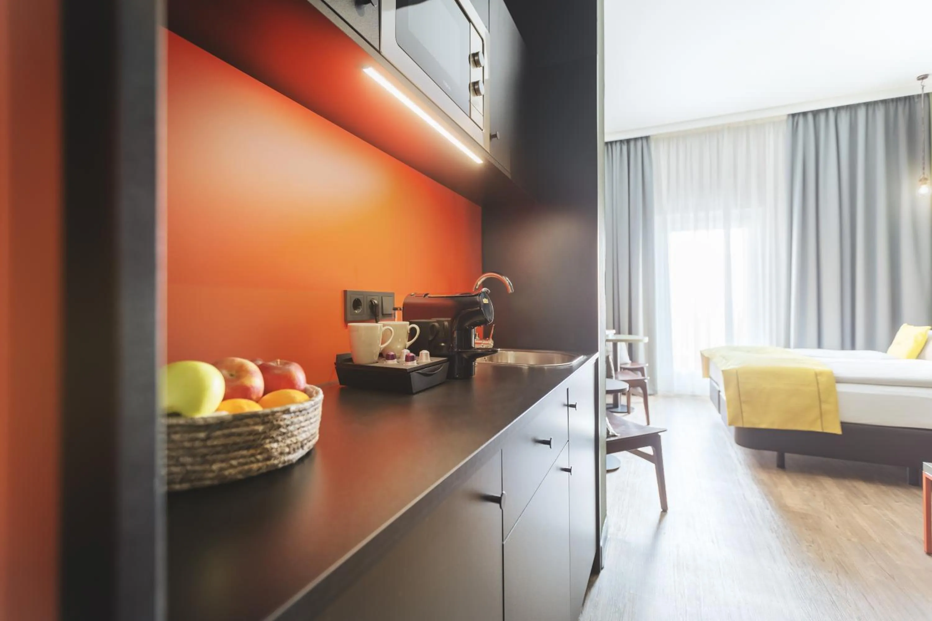 Kitchen or kitchenette in acora Potsdam Living the City