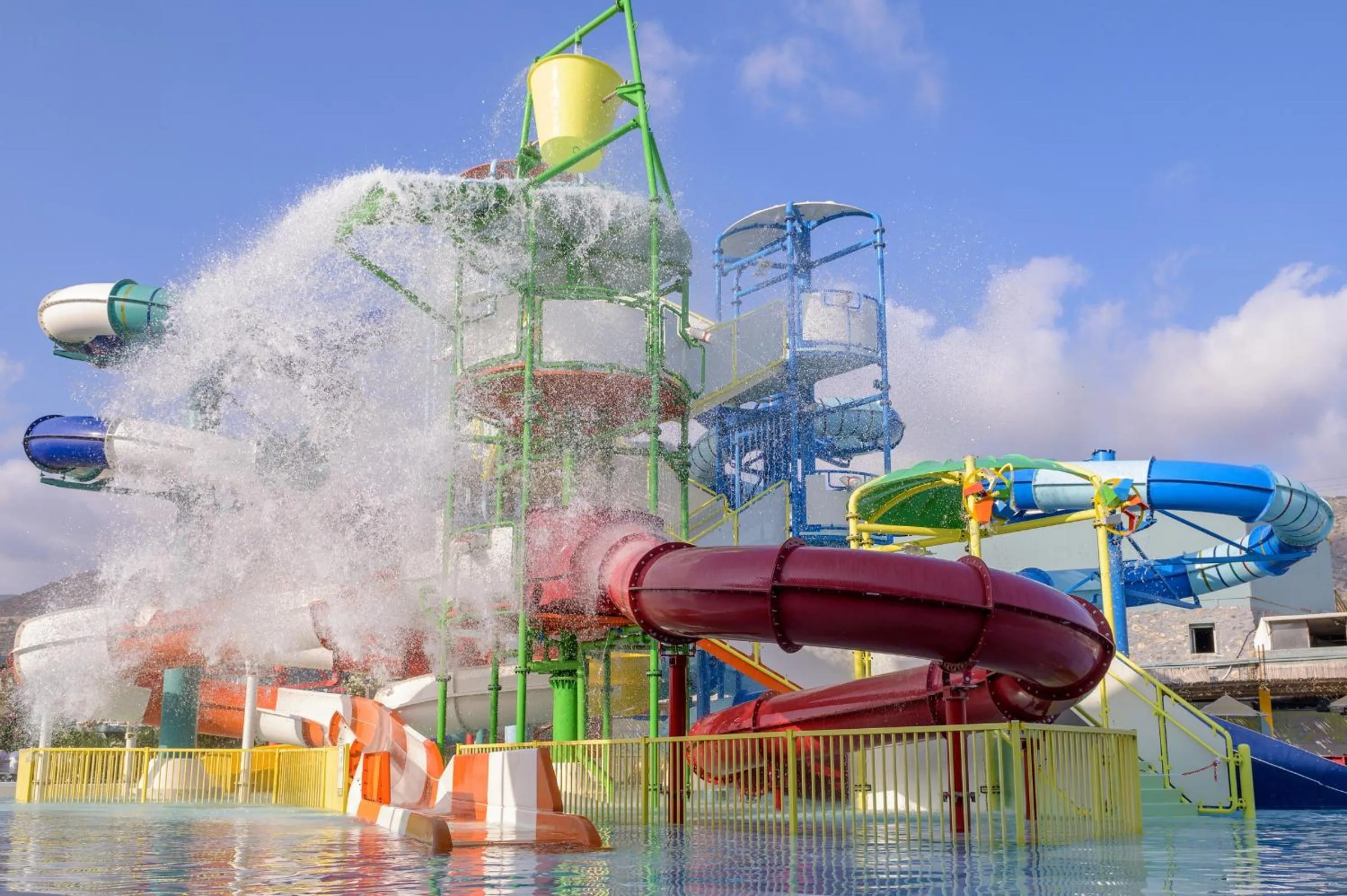 Aqua park in SunBay Hotel