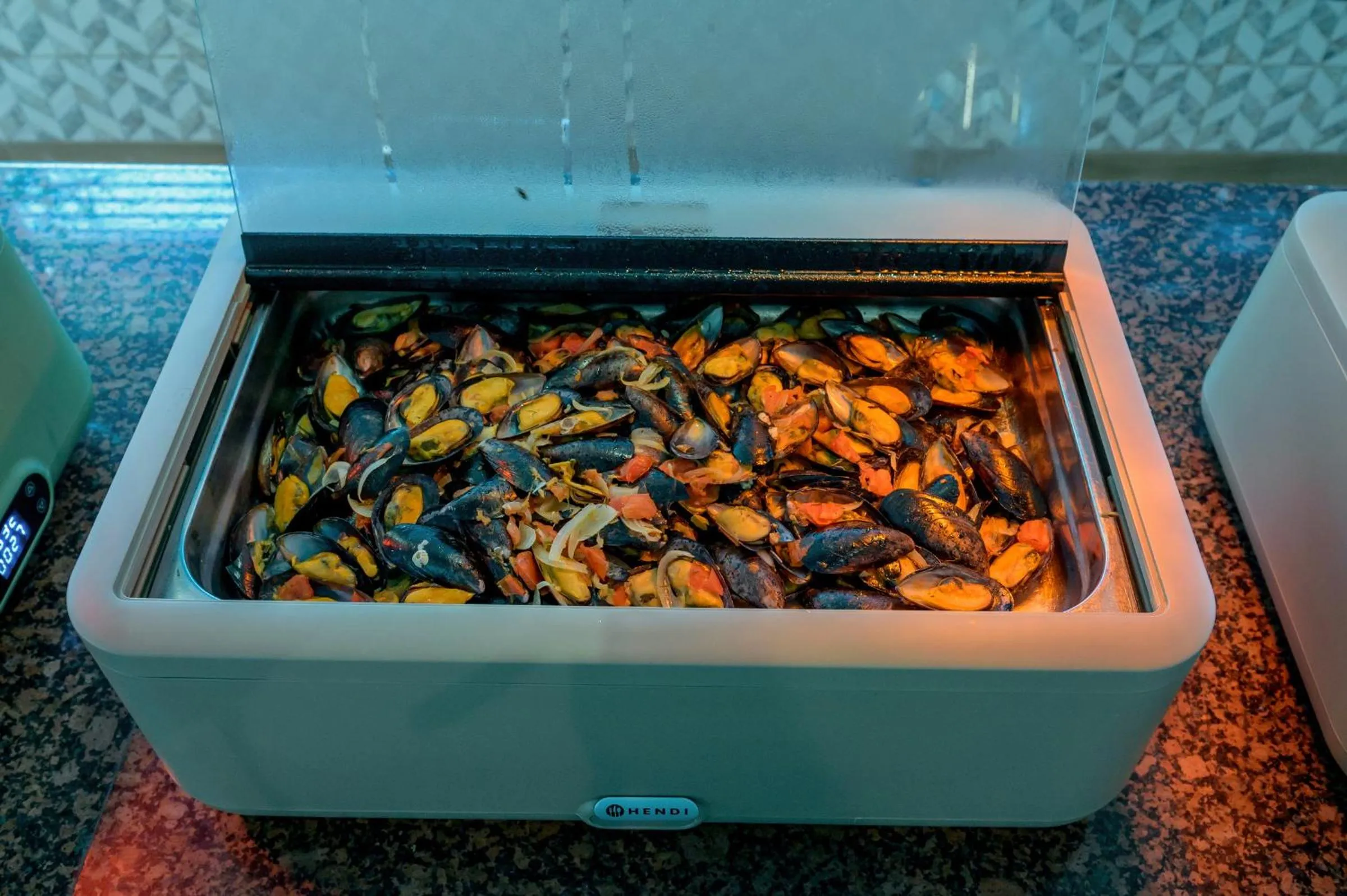 Food close-up in SunBay Hotel