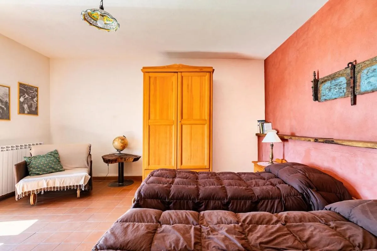 Bedroom, Bed in Casa Etnea