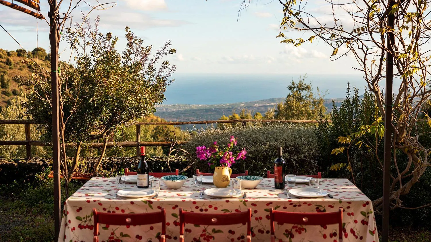 Sea view in Casa Etnea