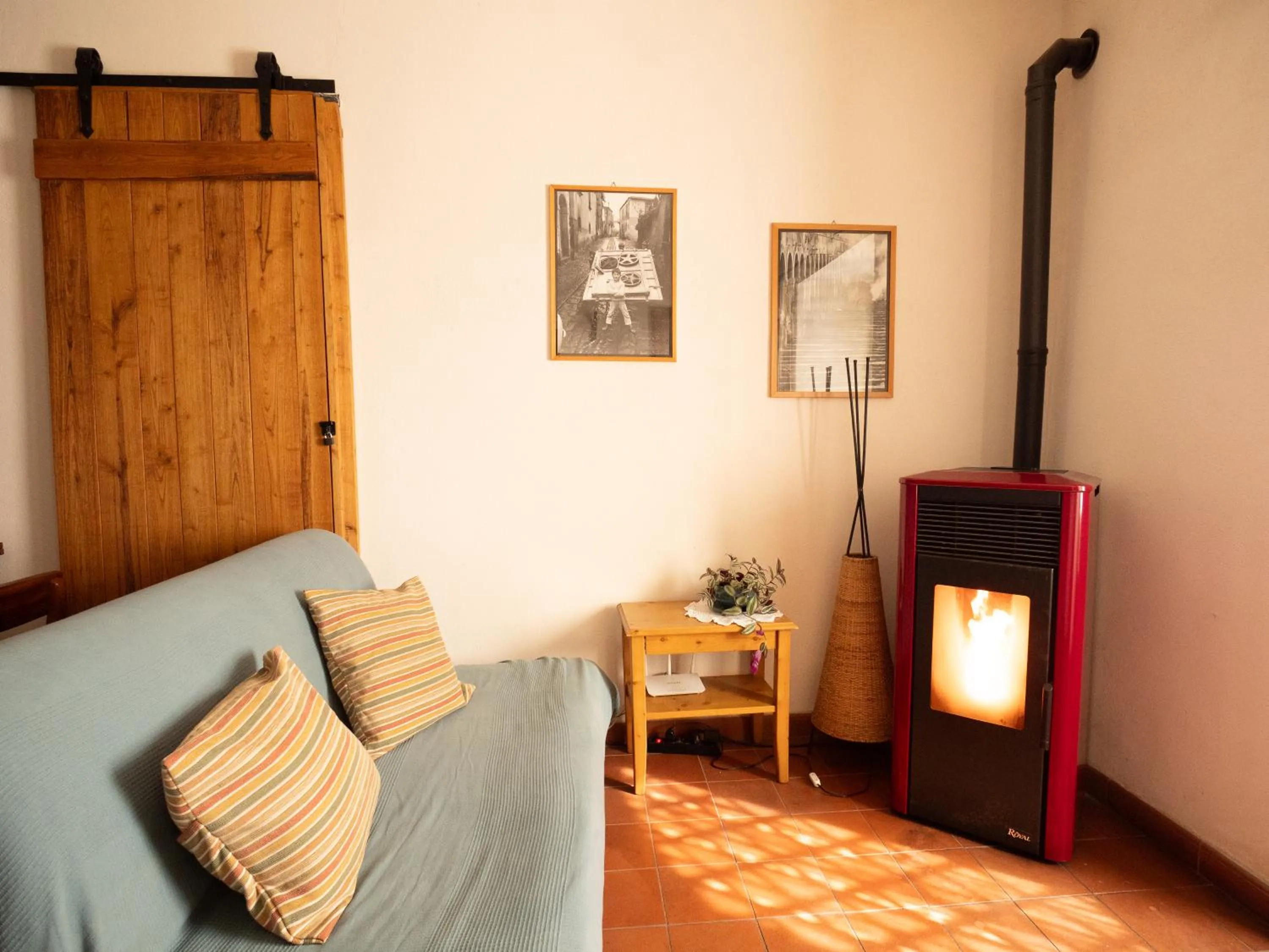 Living room in Casa Etnea