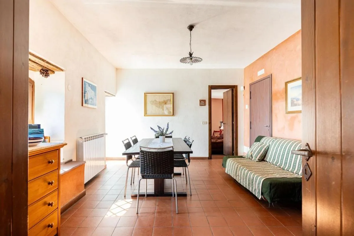 Living room in Casa Etnea