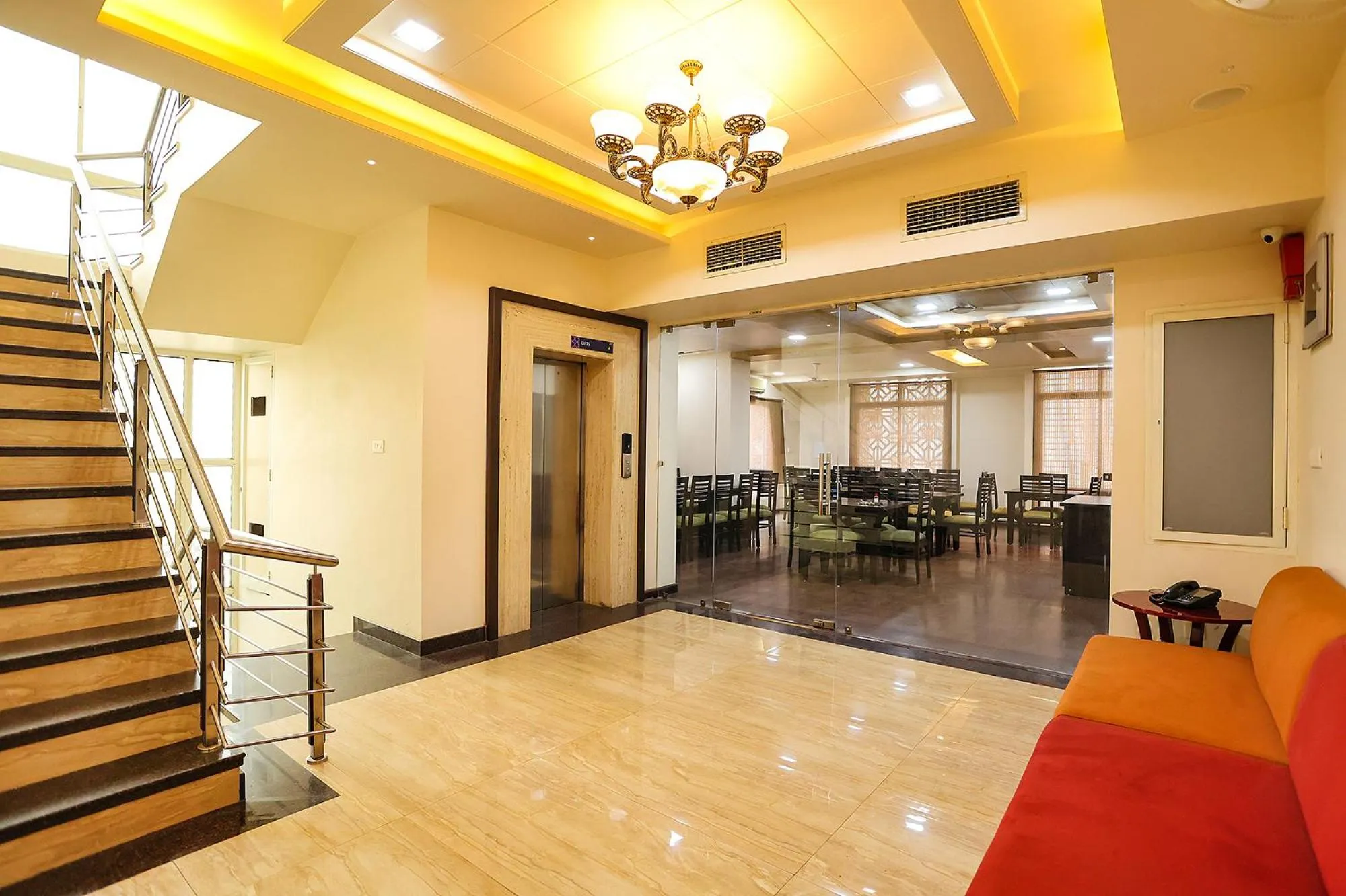 Lobby or reception in Royal GM Plaza