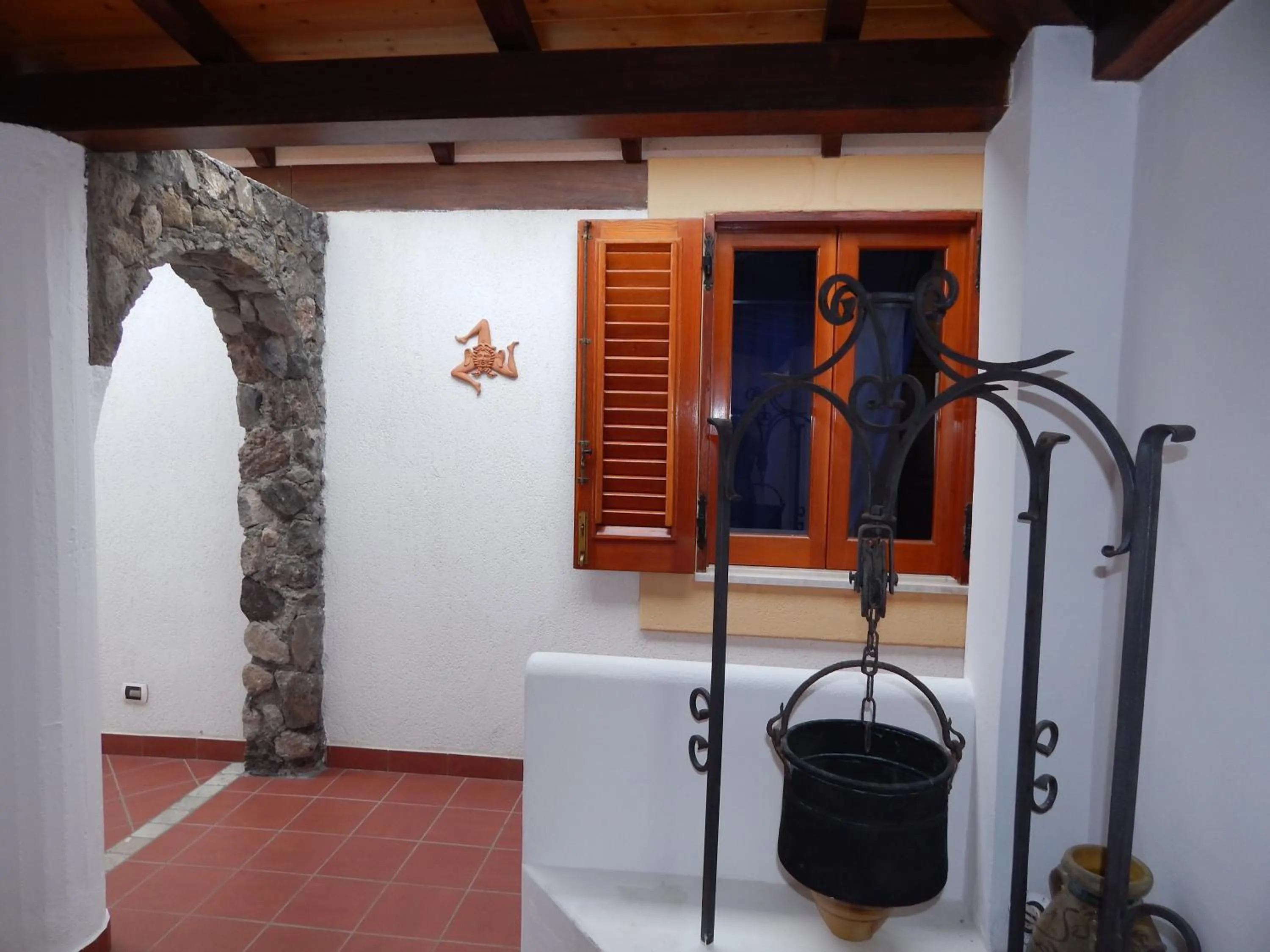 Decorative detail in Casa Arcada