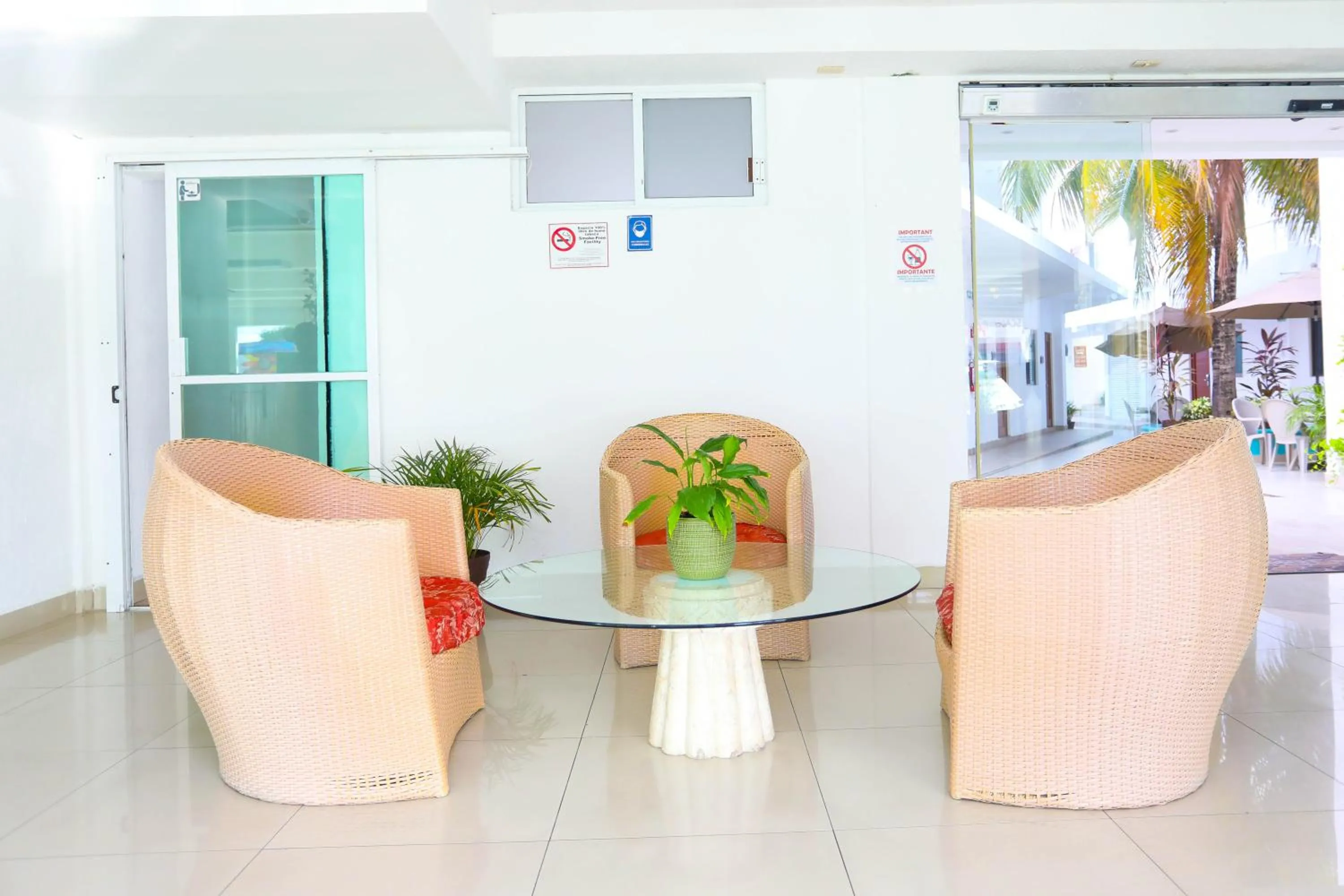 Living room in Terracaribe Hotel Boutique