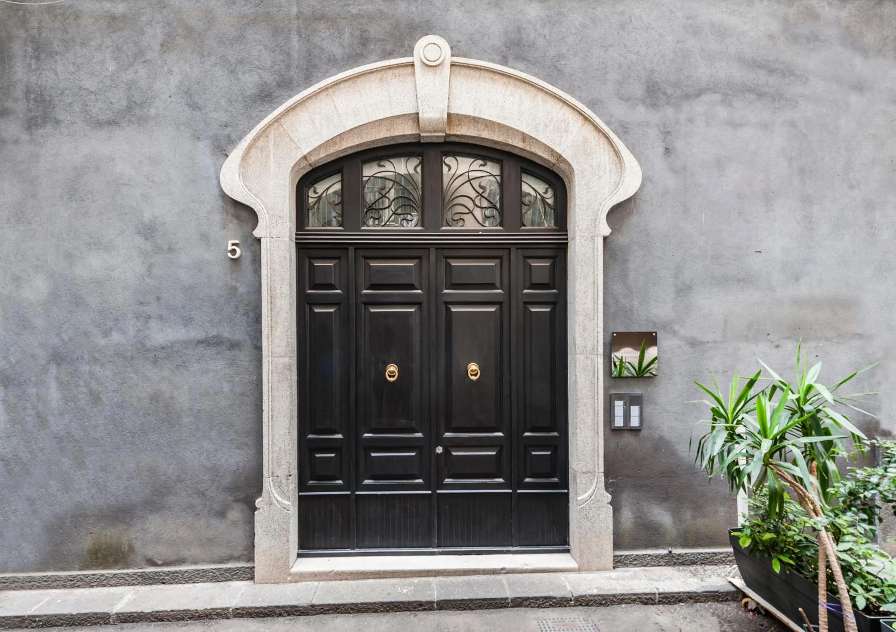 Decorative detail in Ferrini Home - Via Monte Sant'Agata