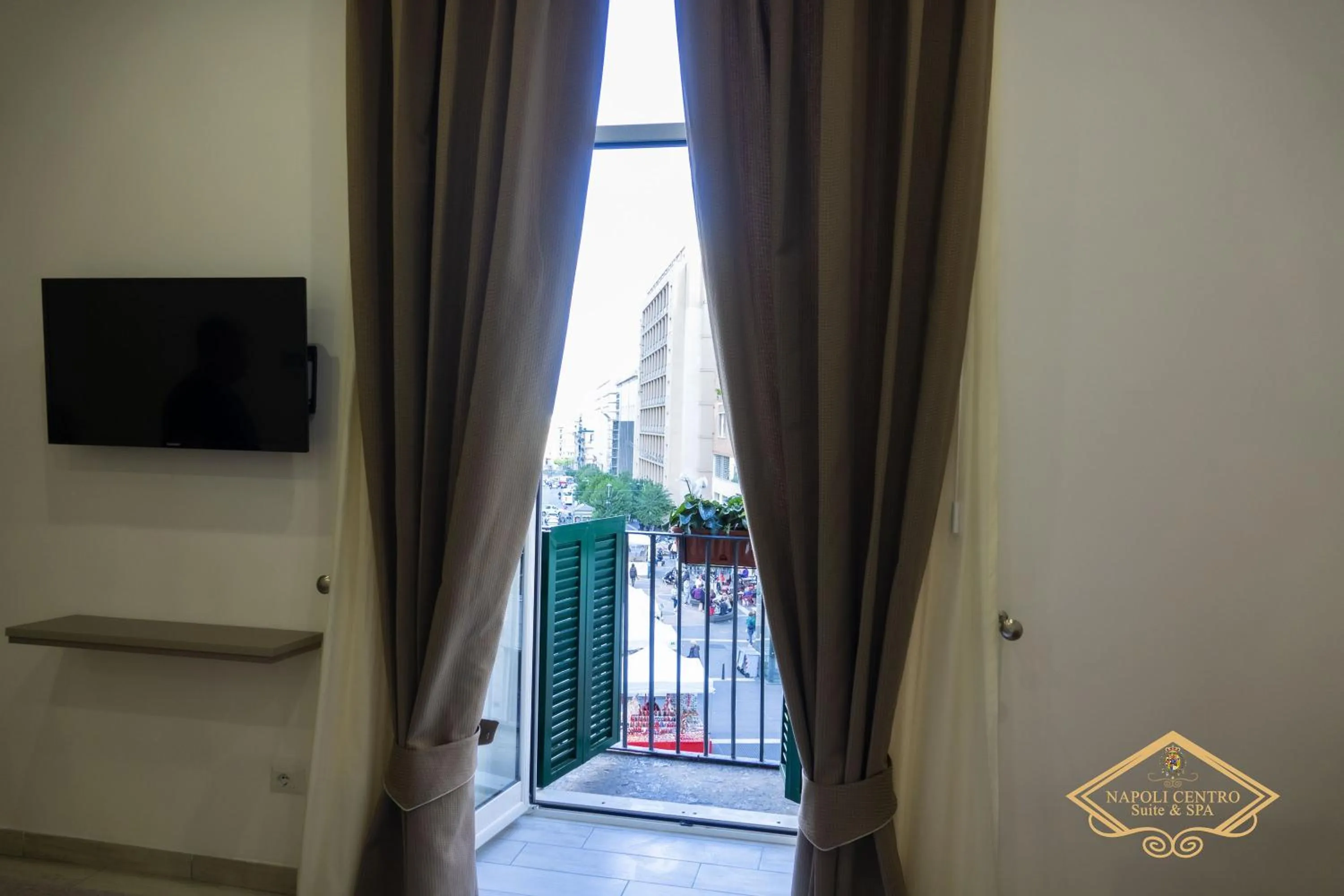 Balcony/Terrace in Napoli Centro Suite e Spa