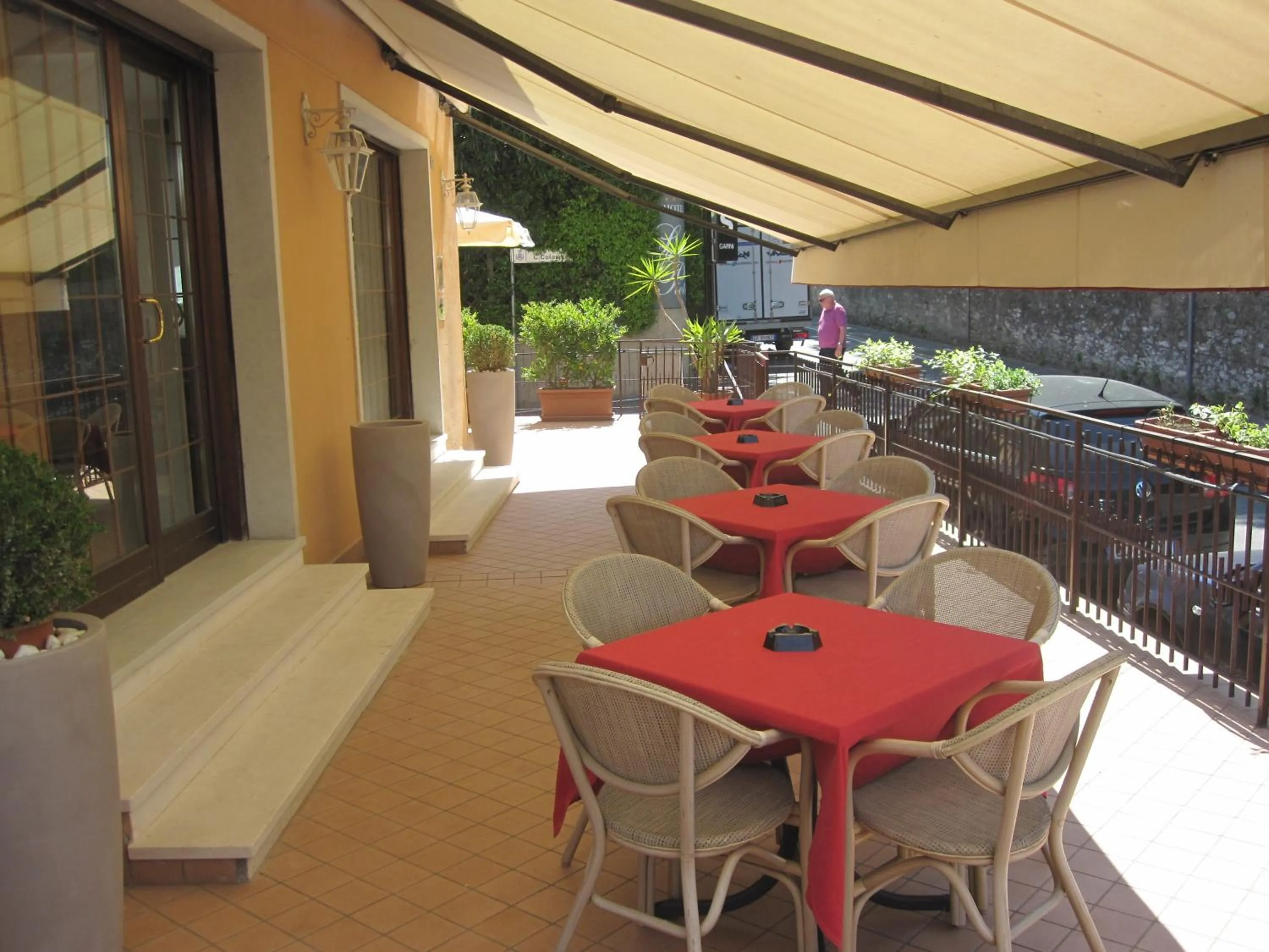 Balcony/Terrace in Hotel Benacus