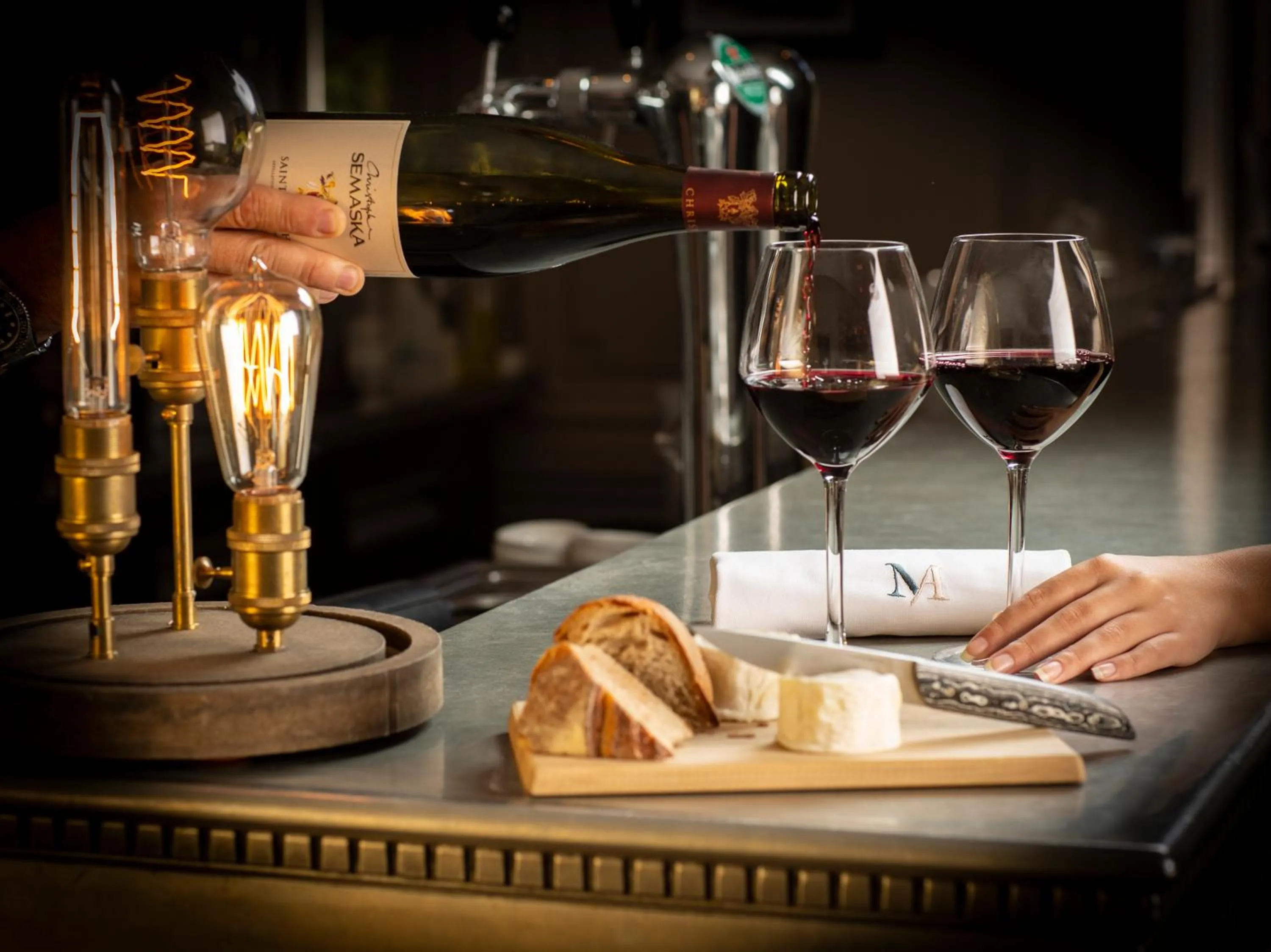 Drinks in Maison D'Anthouard