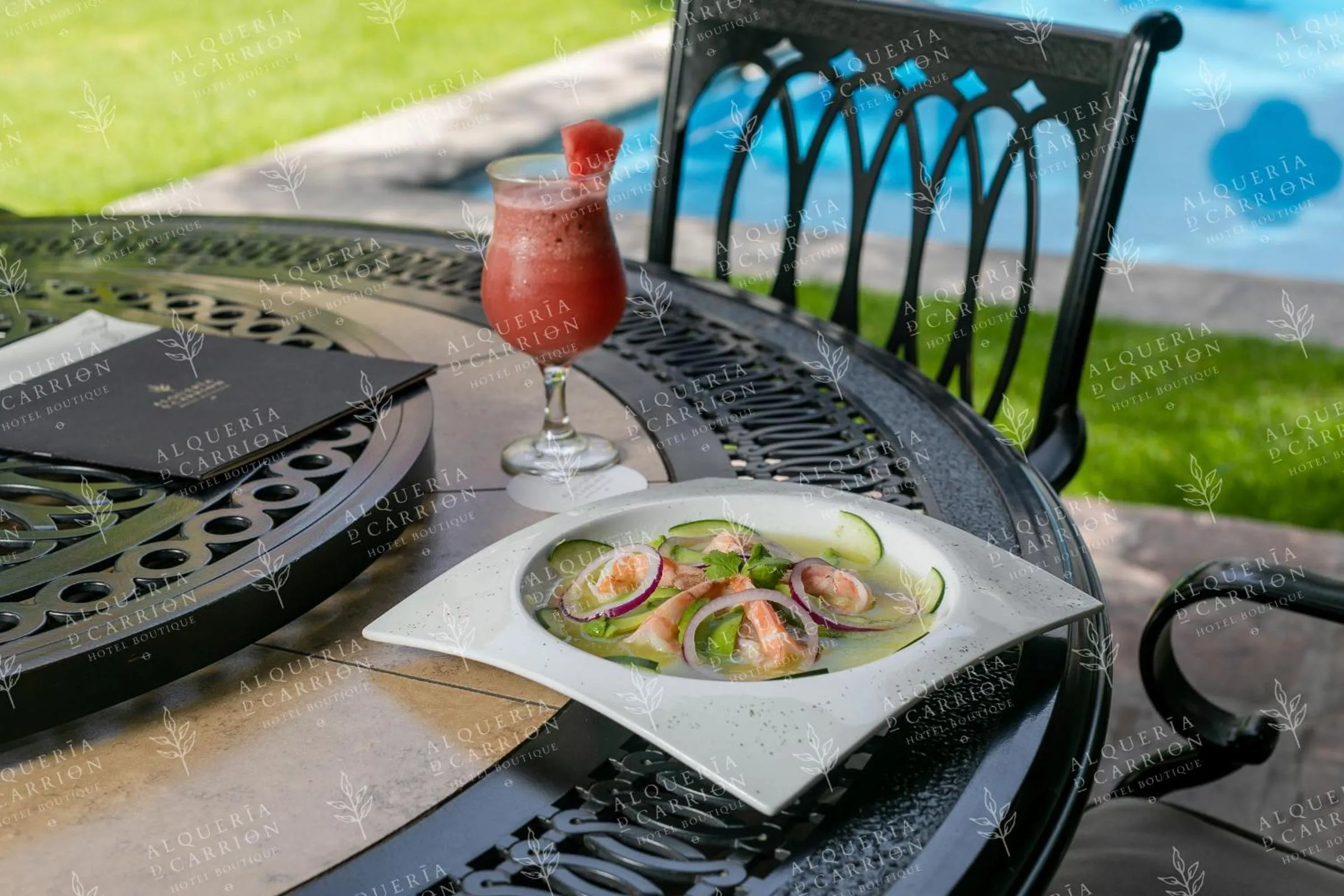 Food and drinks in Alqueria de Carrion Hotel Boutique